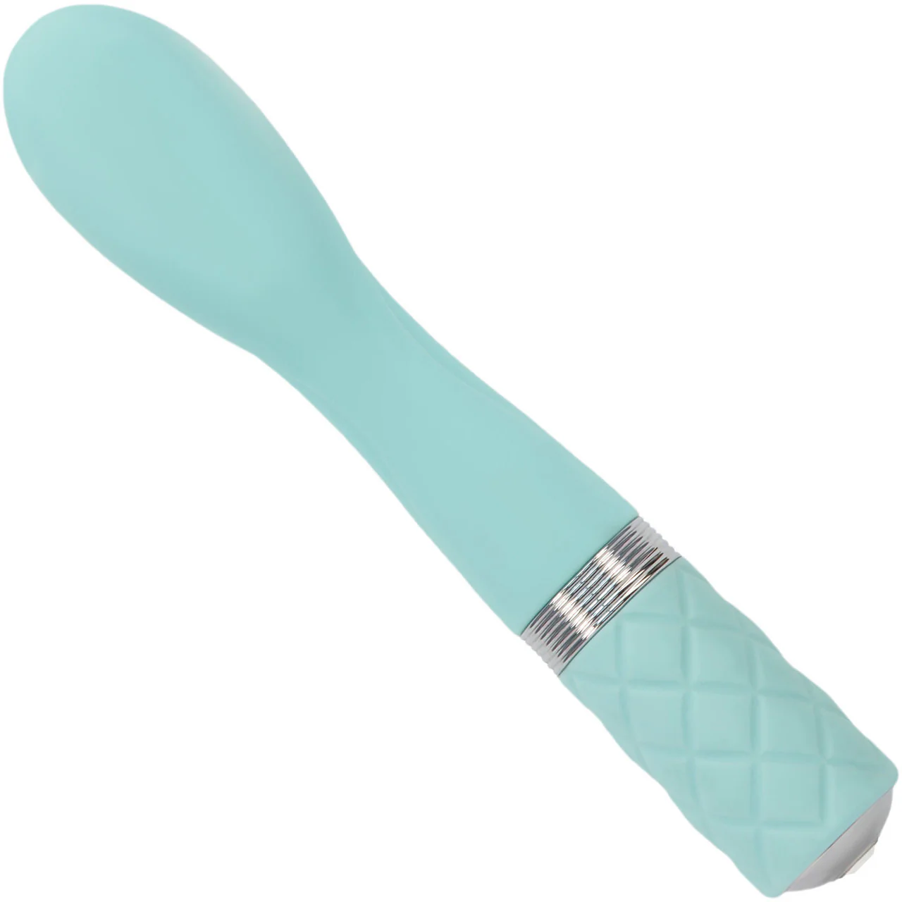 Pillow Talk Sassy Silicone Rechargeable G-Spot Vibrator - Teal - Image 4
