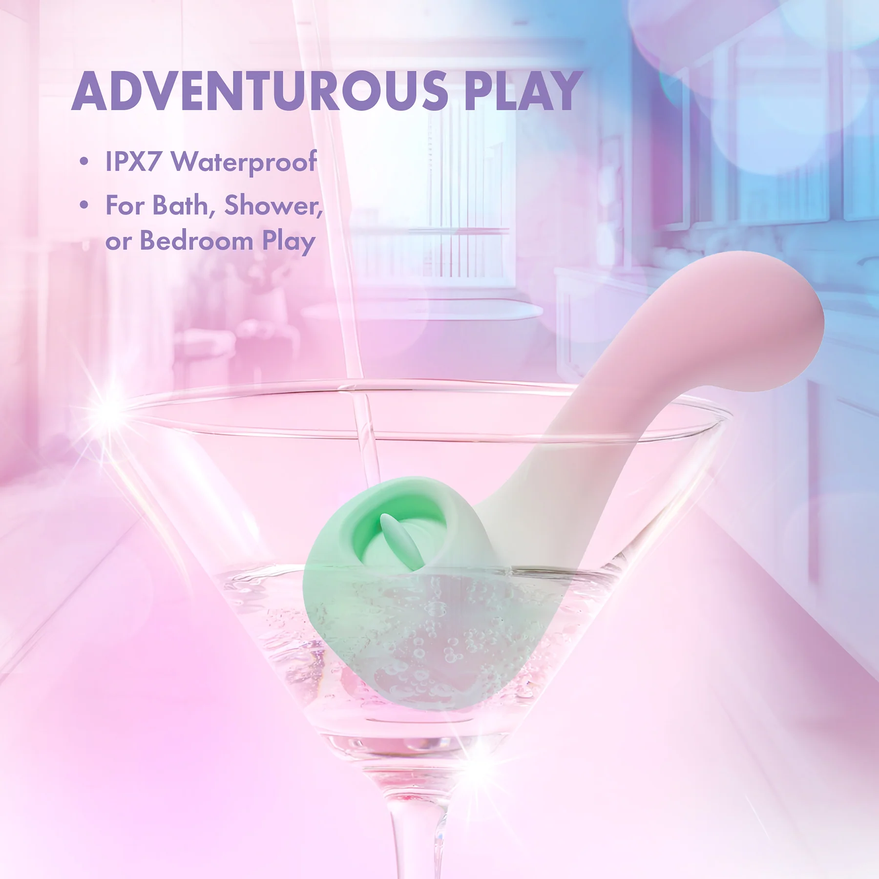 Play With Me Melody Dual-Ended Silicone Clitoral Stimulation Vibrator By Blush - Image 8