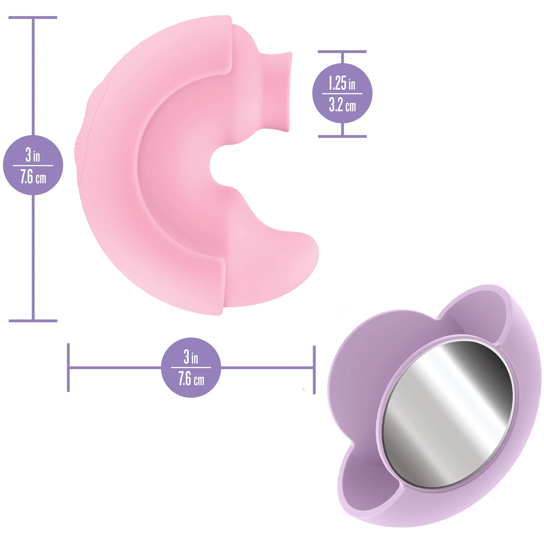 Play With Me Pout & Play Discreet Silicone Double Ended Vibrator By Blush - Image 15