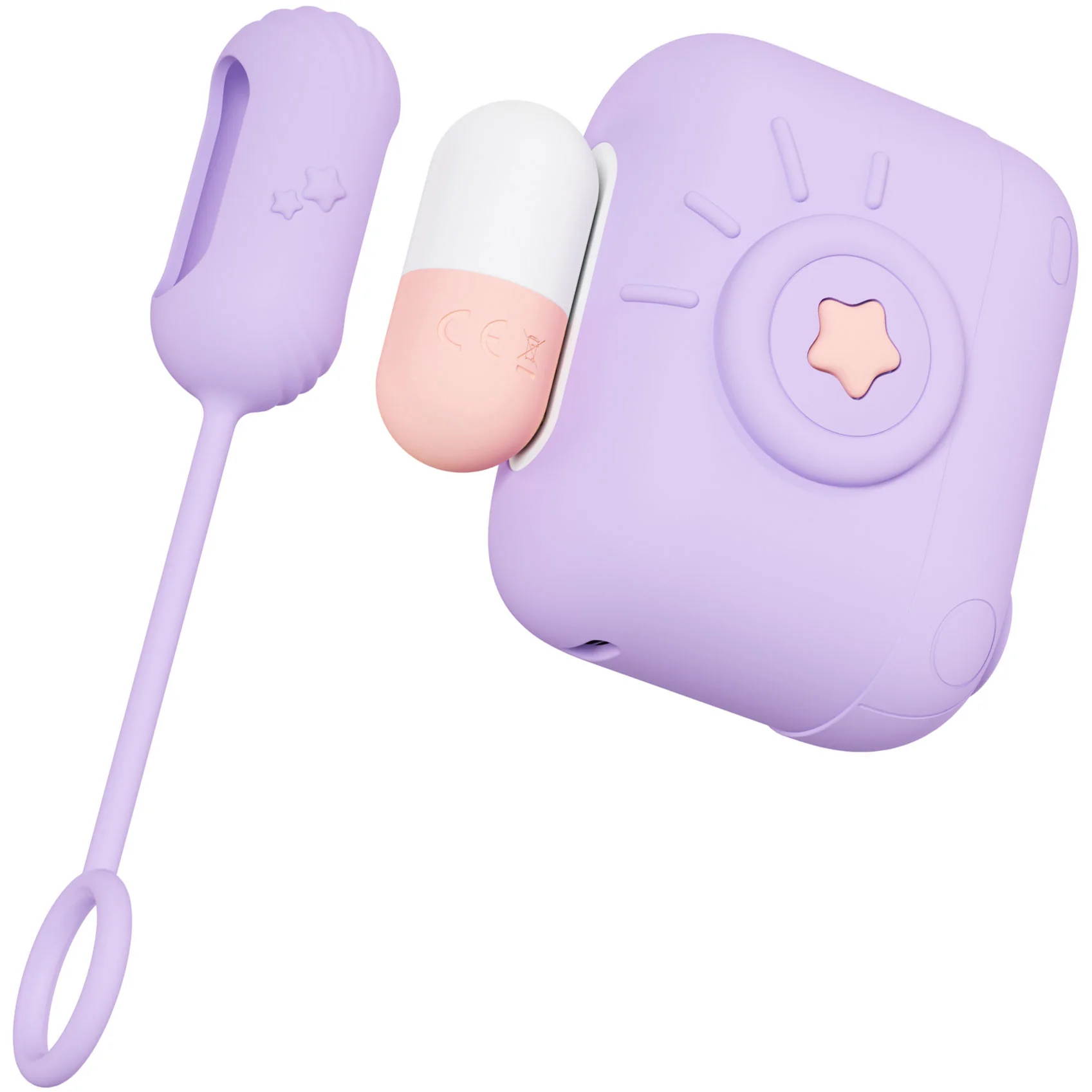 Play With Me Snapstar Silicone Rechargeable Mini Vibrator Set By Blush - Image 7