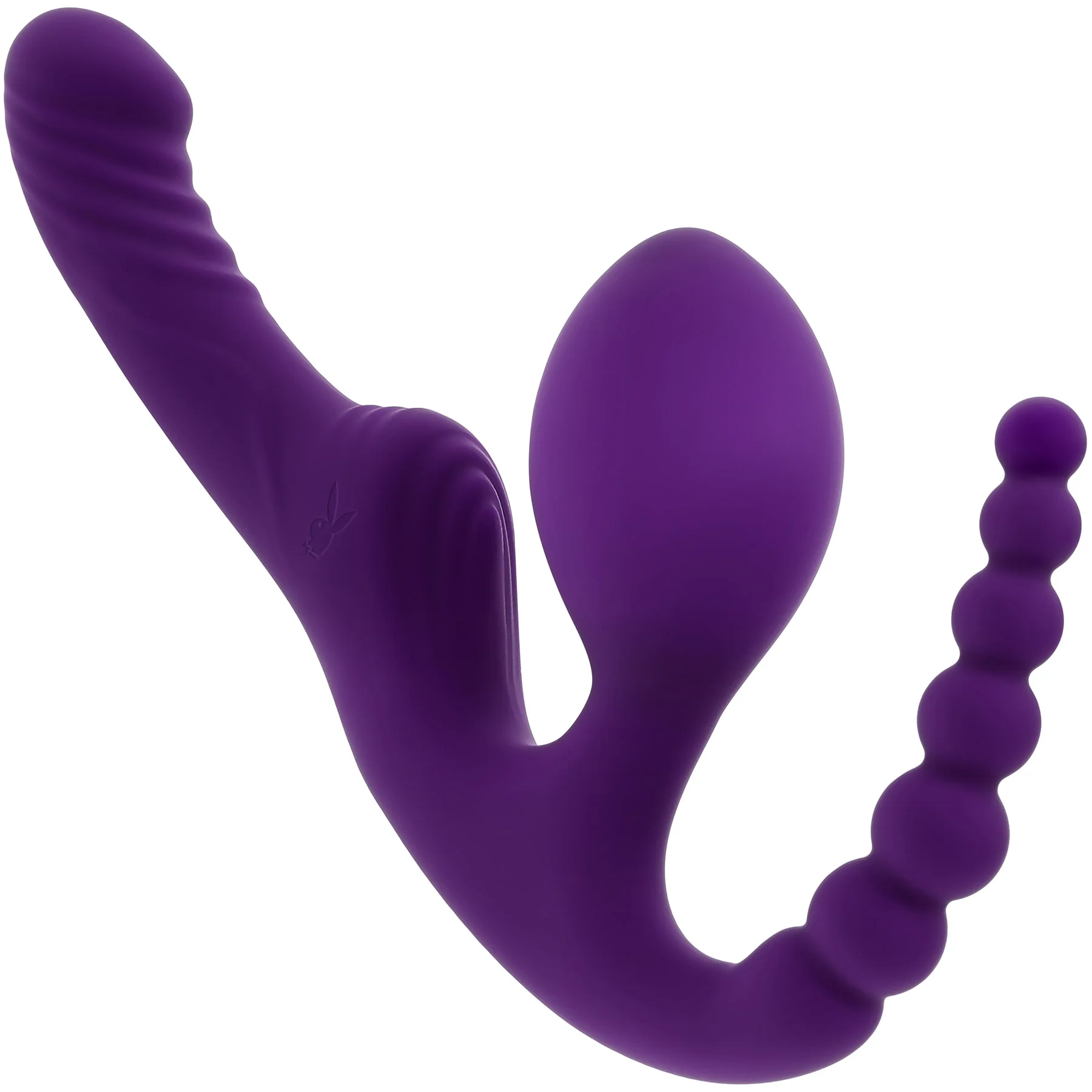 Playboy Pleasure Hug It Out Inflatable Triple Stimulation Vibrator With Remote - Image 5