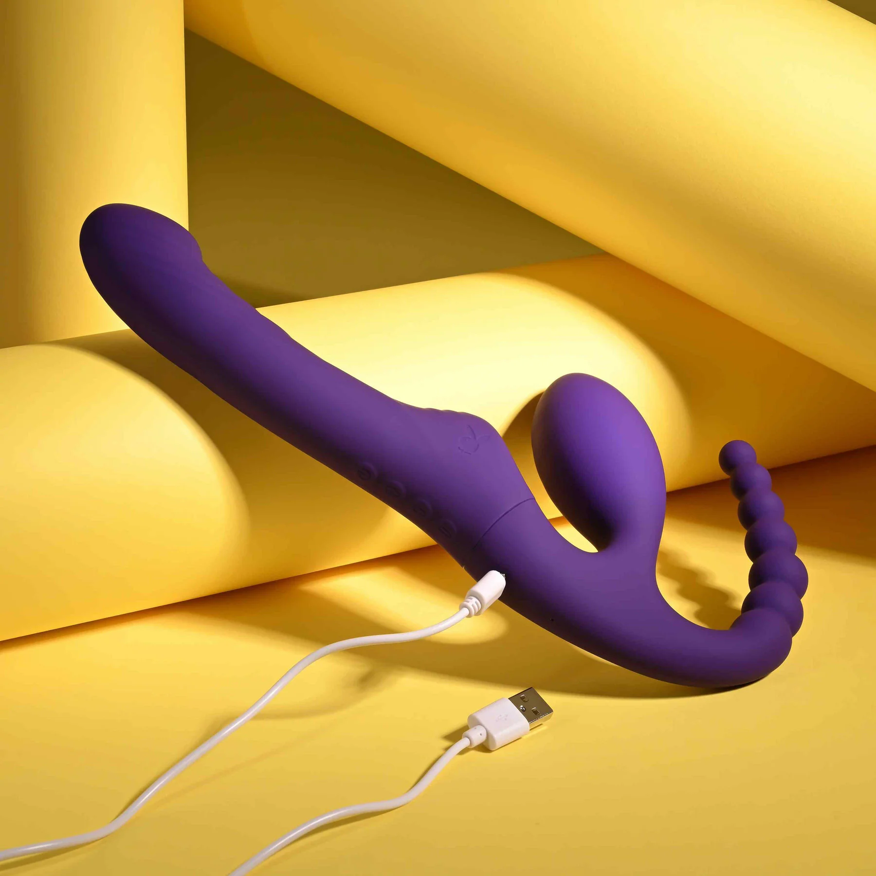 Playboy Pleasure Hug It Out Inflatable Triple Stimulation Vibrator With Remote - Image 8