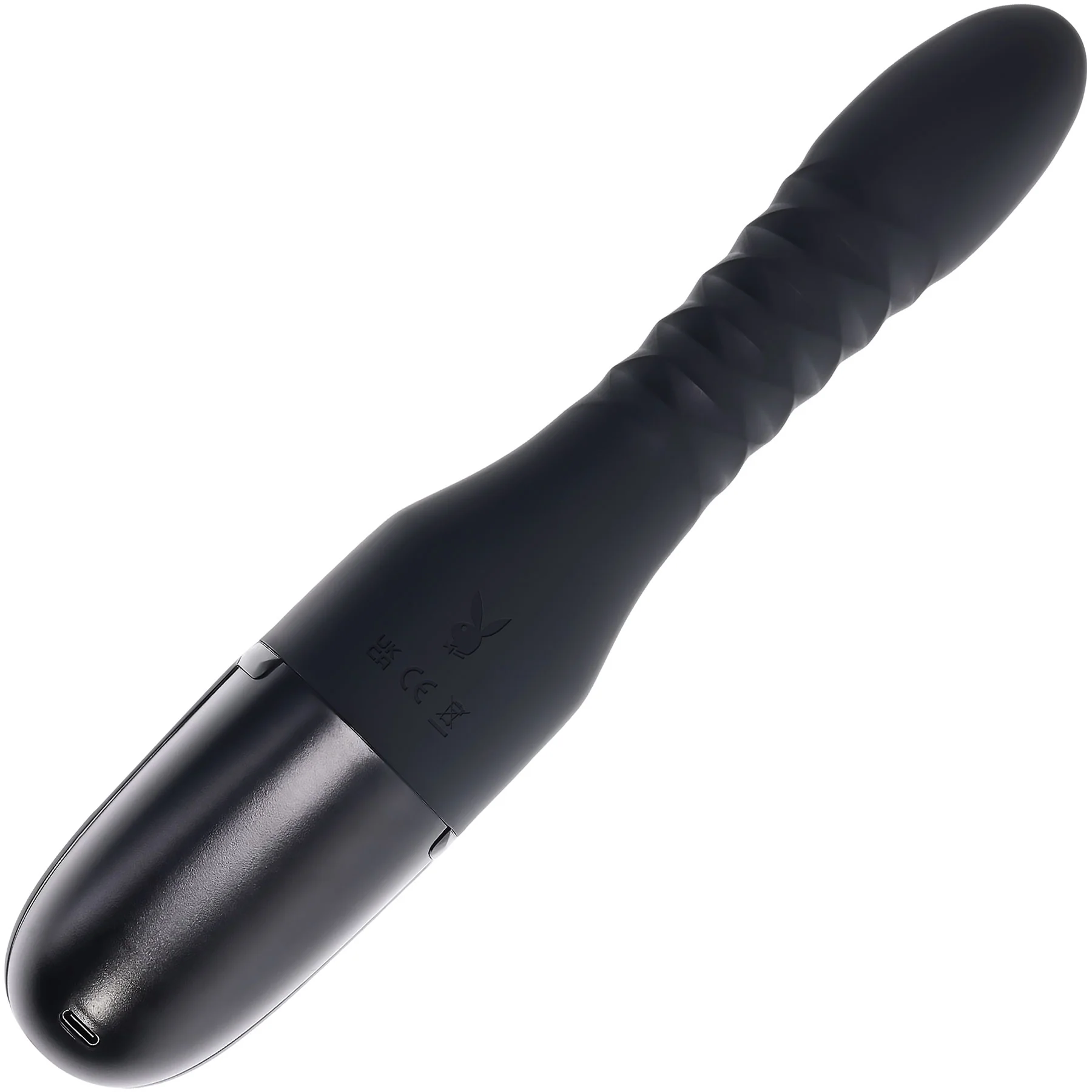 Playboy Pleasure Overdrive Waterproof Silicone Warming Vibrating Thruster - Image 14