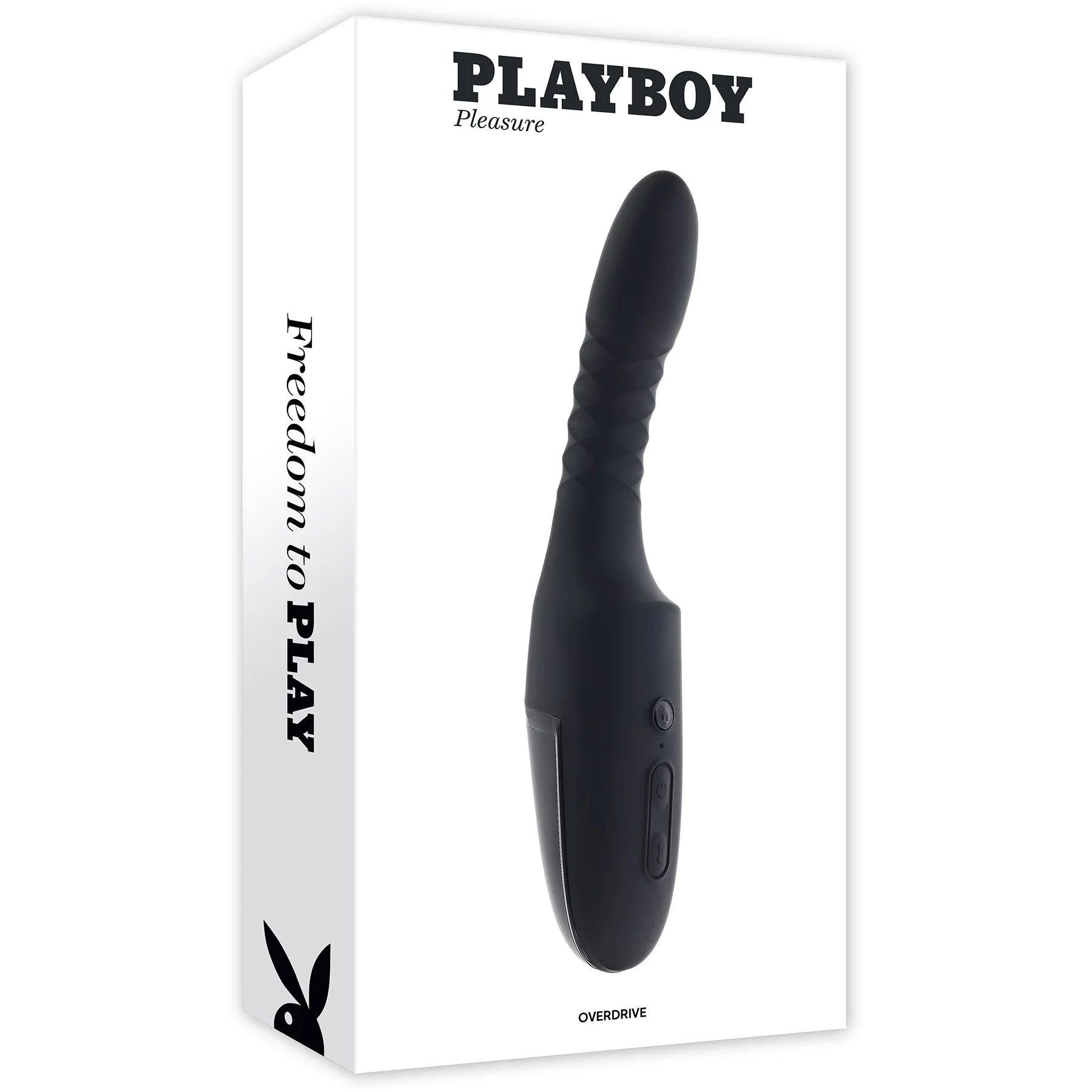 Playboy Pleasure Overdrive Waterproof Silicone Warming Vibrating Thruster - Image 3