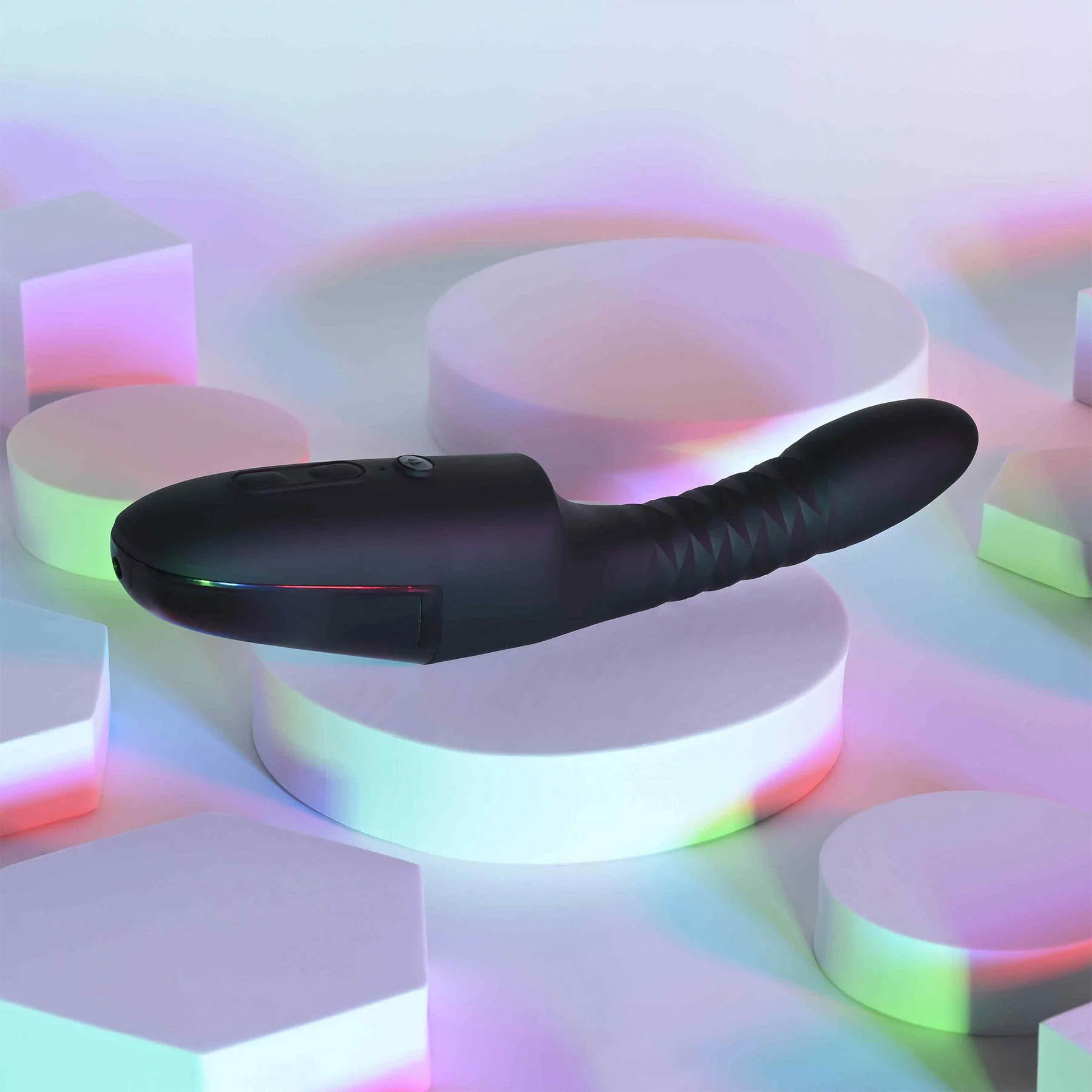 Playboy Pleasure Overdrive Waterproof Silicone Warming Vibrating Thruster - Image 4