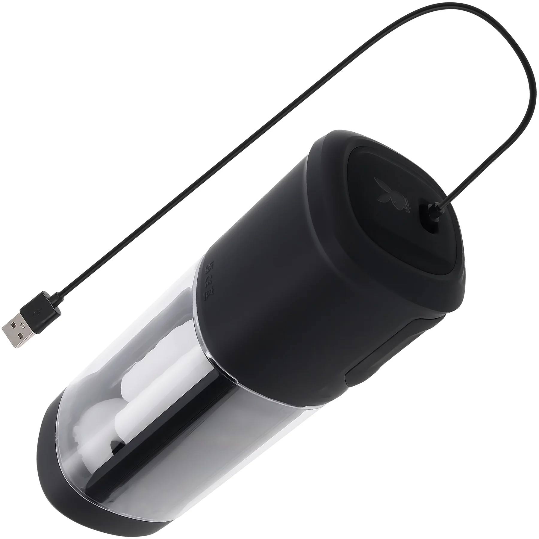 Playboy Pleasure Side Piece Slide Stroking, Vibrating & Warming Penis Masturbator - Image 17