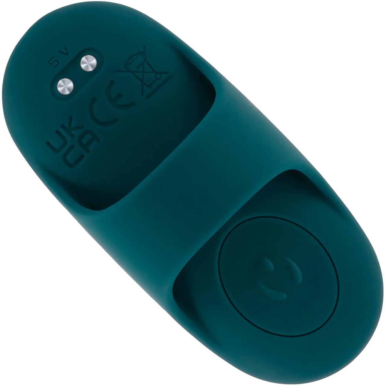 Playboy Pleasure Wrapped Around Your Finger Rechargeable Silicone G-Spot & P-Spot Vibrator - Green - Image 8
