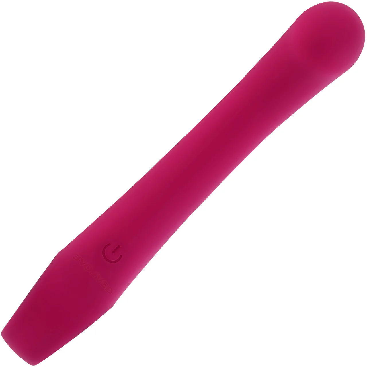 Pleasure Curve Rechargeable Waterproof Silicone G-Spot Vibrator With Ring Handle By Evolved Novelties - Image 3