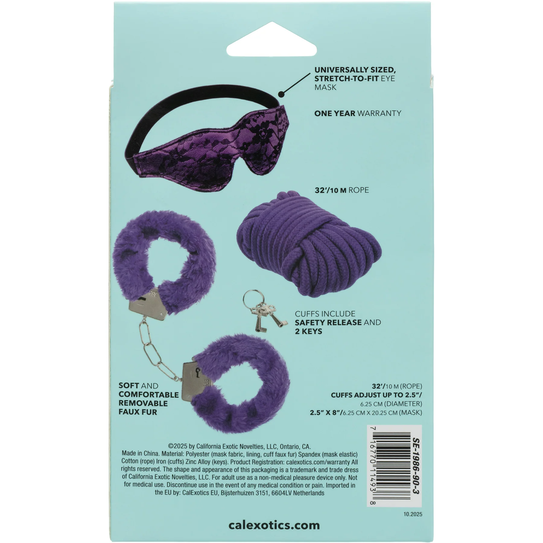Pleasure Kits Indulgent Collection 3 Piece BDSM Set - Image 7
