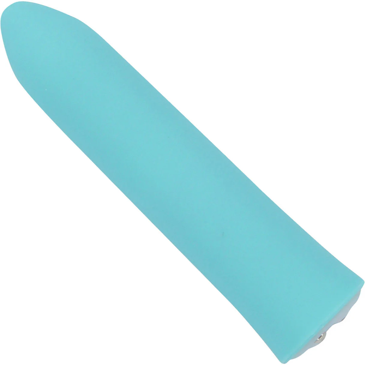 Point Plus 20 Function Silicone Bullet Vibrator With Textured Tips By Nu Sensuelle - Teal - Image 2