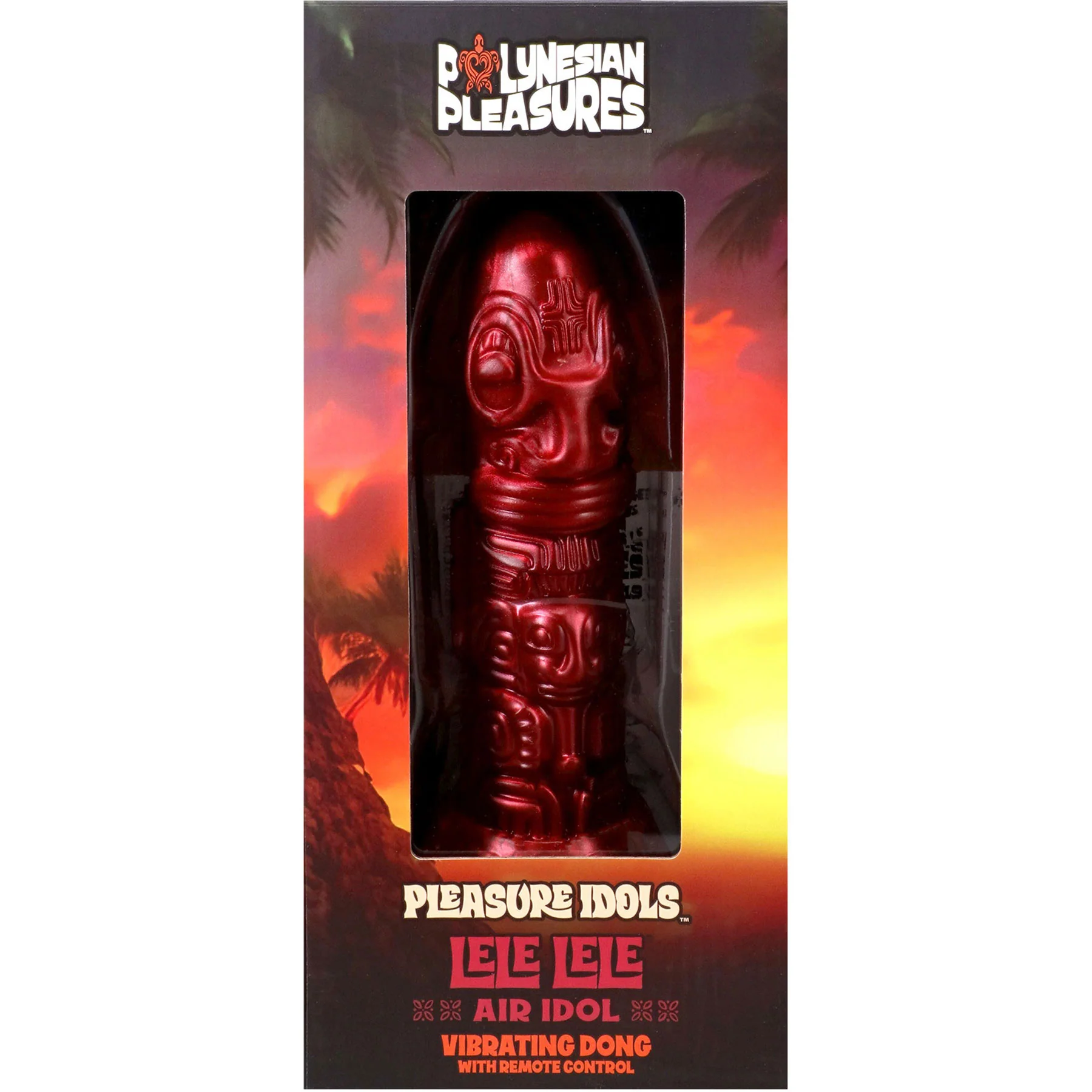 Polynesian Pleasure Idols Air Idol Lele Lele 7.5" Vibrating Dildo - Image 2