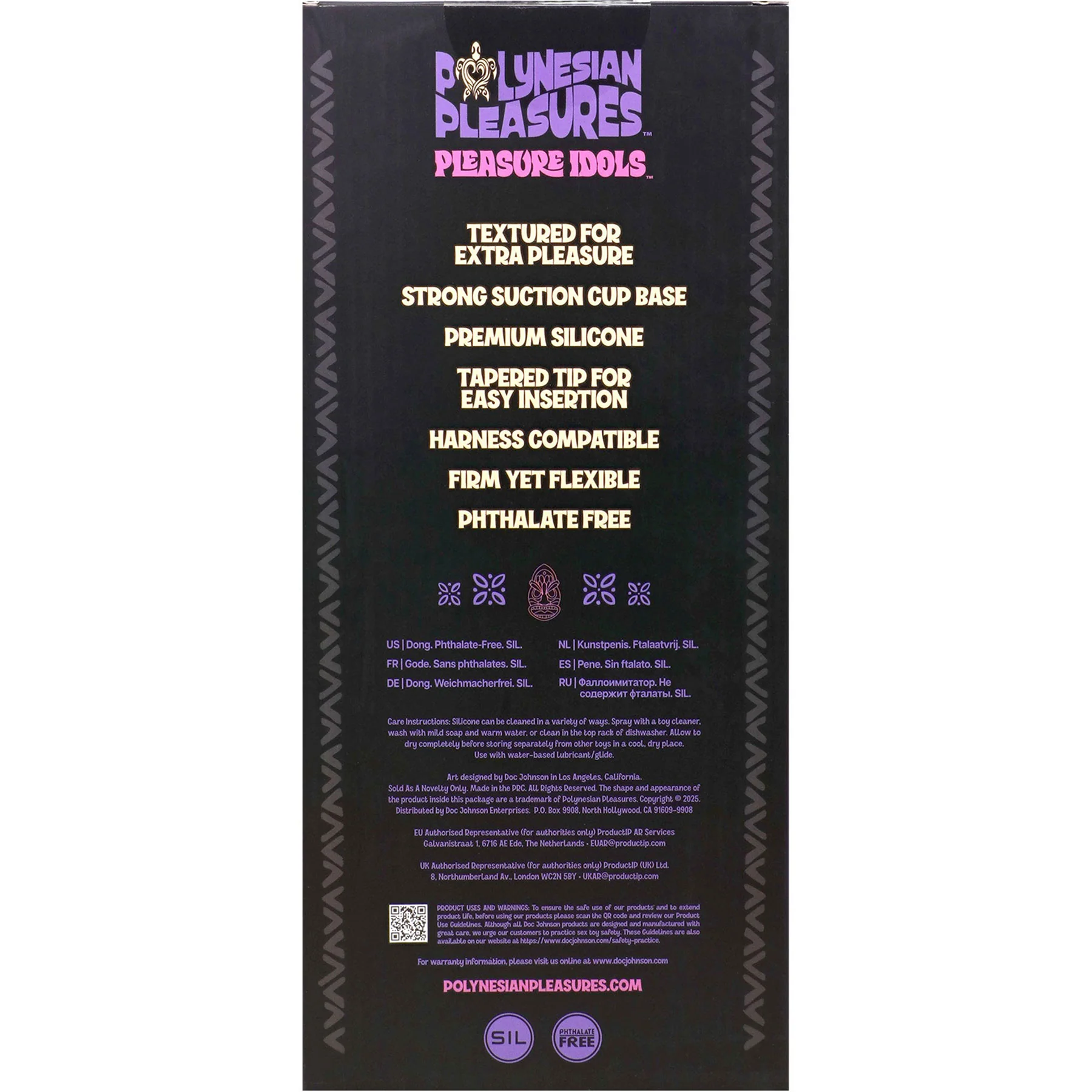 Polynesian Pleasure Idols Spirit Idol Uhane 'Ino 8.75" Silicone Suction Cup Dildo - Image 6