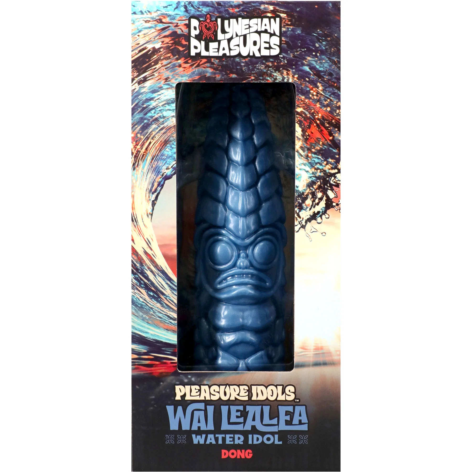 Polynesian Pleasure Idols Wai-Lealea Water Idol 8.25" Silicone Suction Cup Dildo - Image 2