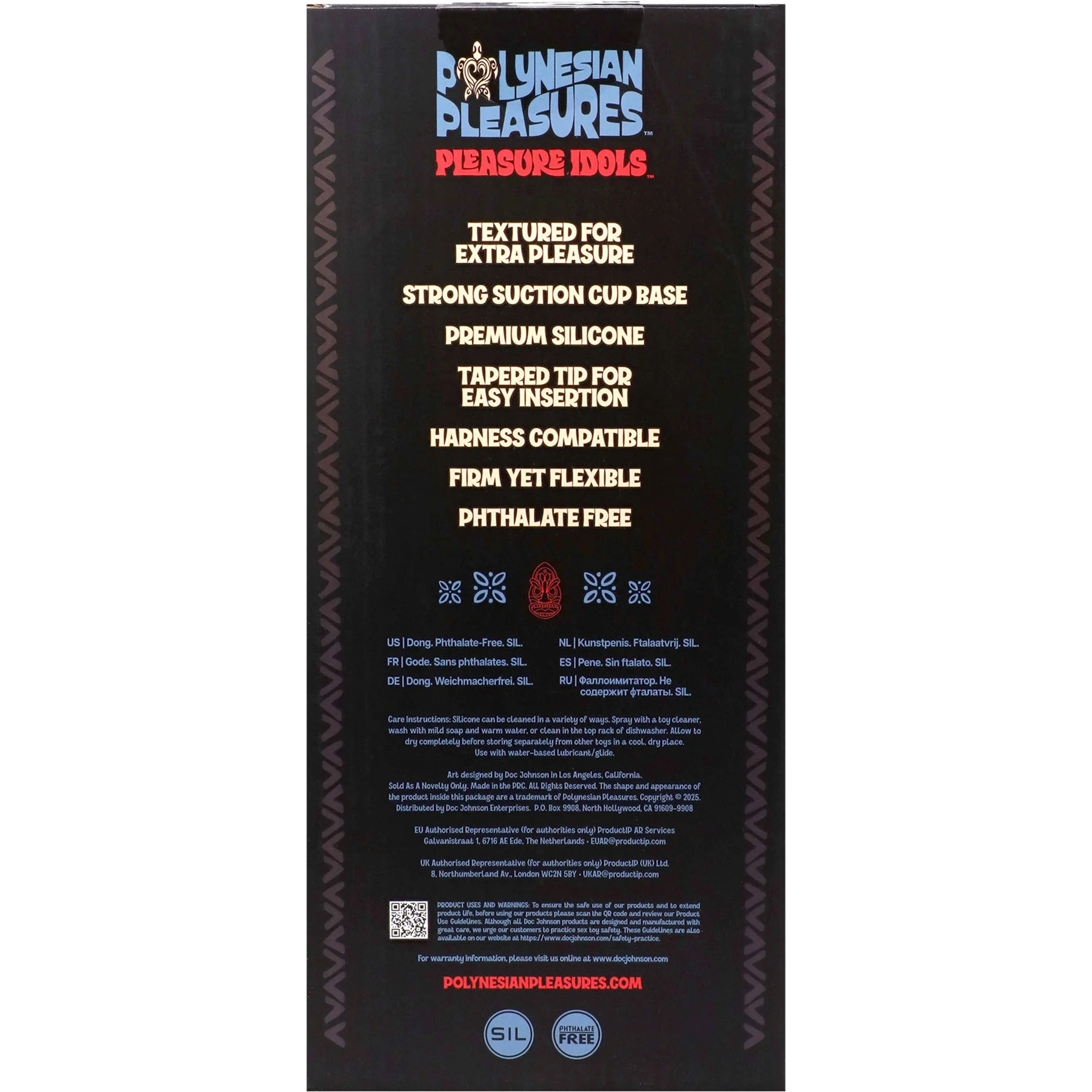 Polynesian Pleasure Idols Wai-Lealea Water Idol 8.25" Silicone Suction Cup Dildo - Image 6