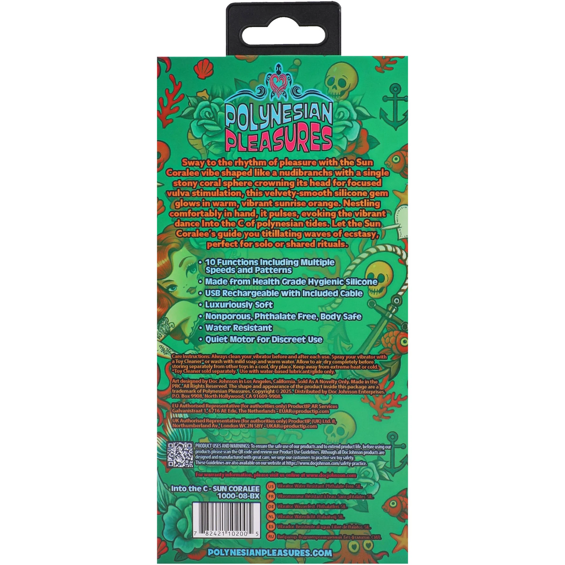 Polynesian Pleasures Into The C Sun Coralee Silicone Vibrator - Image 6