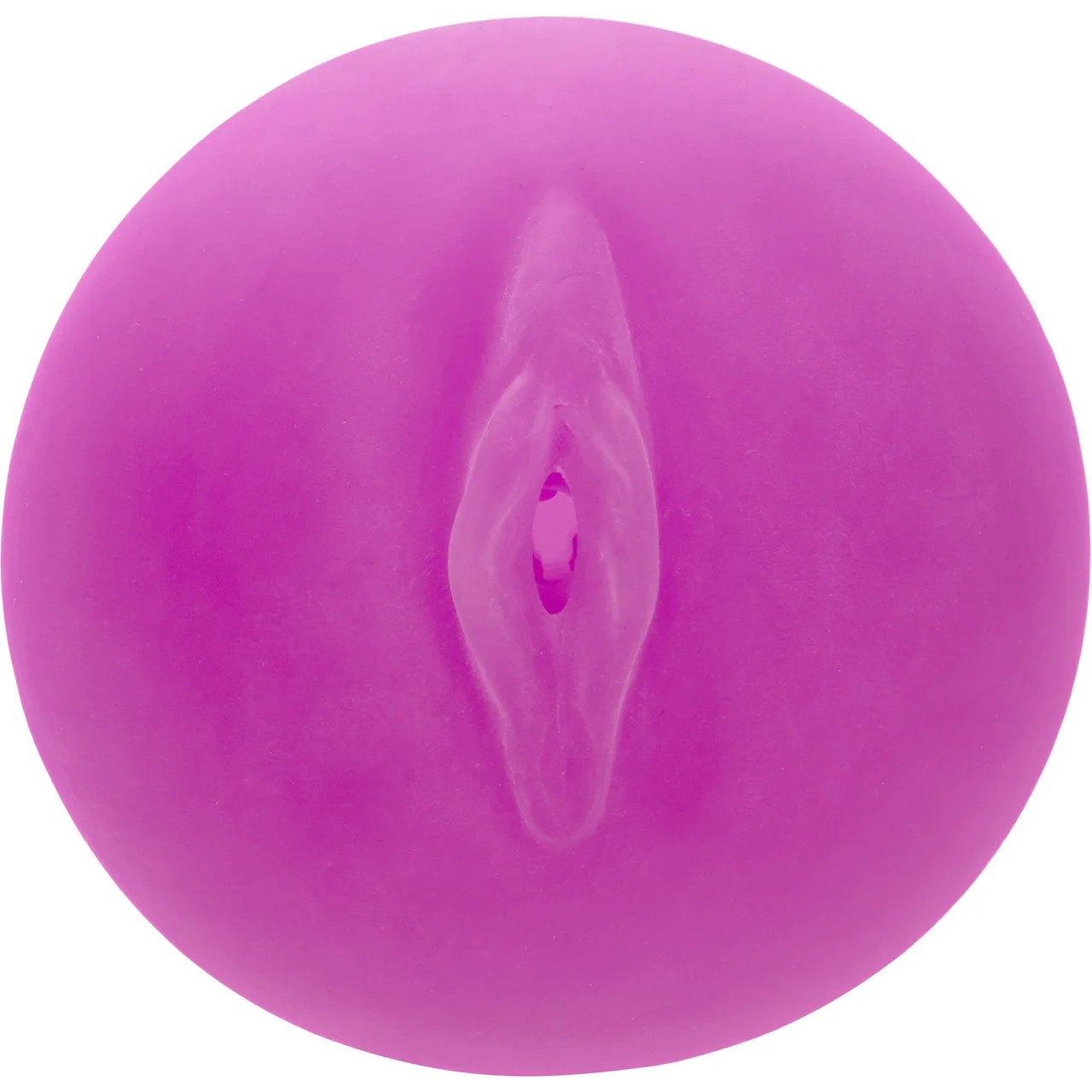 Pop Sock! Pussy Penis Stroker By CalExotics - Purple - Image 3