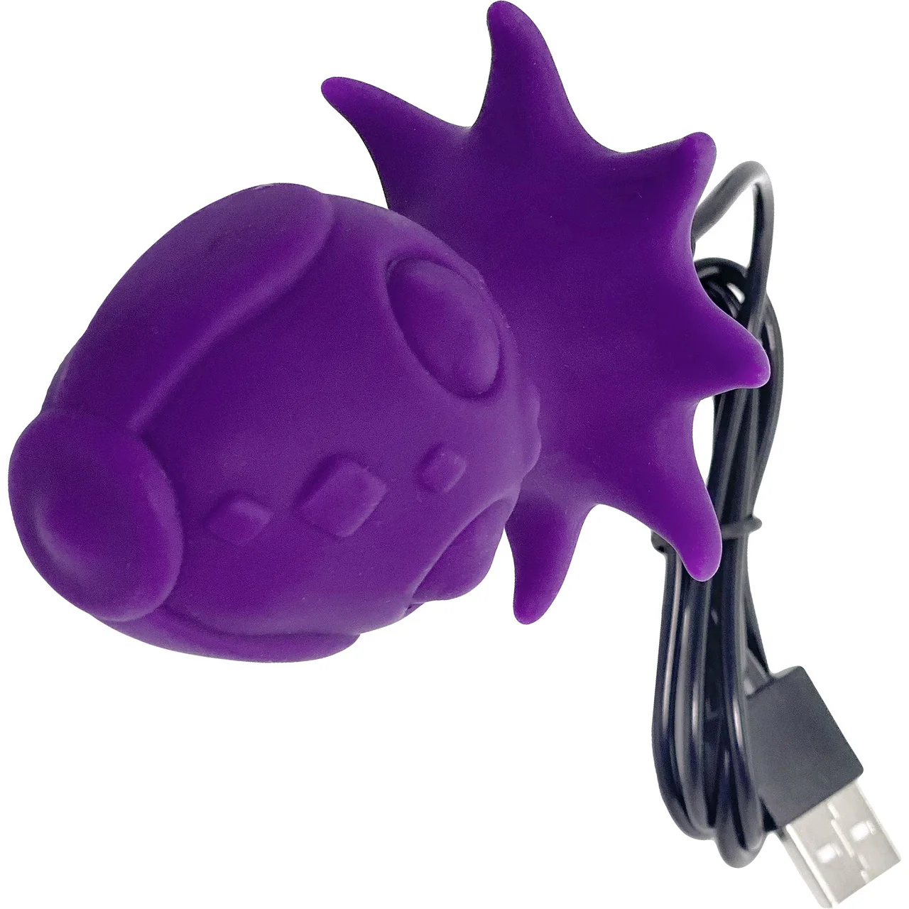Princette Puppypus Silicone Rechargeable Waterproof Vibrator By Cute Little Fuckers - Purple - Image 4