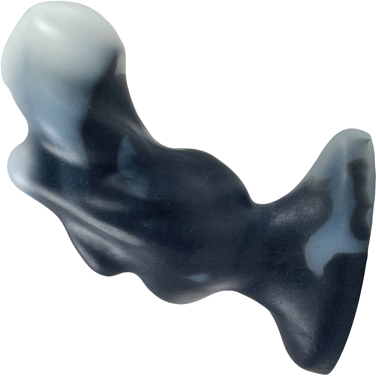 Pris Toys Lightning Bug 2 Silicone 4.25 Inch Anal Or Vaginal Plug - Astral Black - Image 3