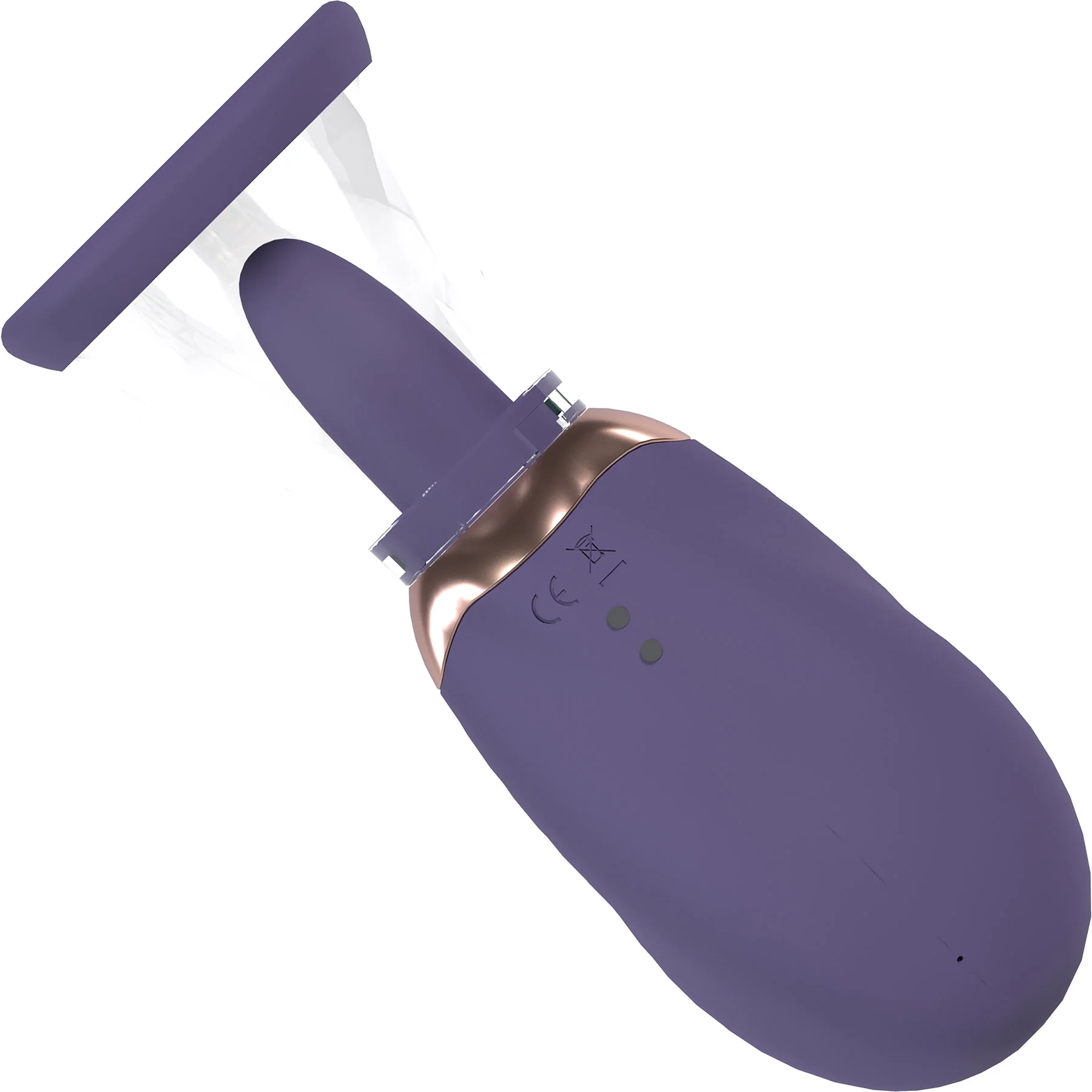Pumped Boost Automatic 13-Speed Silicone Vulva & Breast Pump With Tongue - Image 6