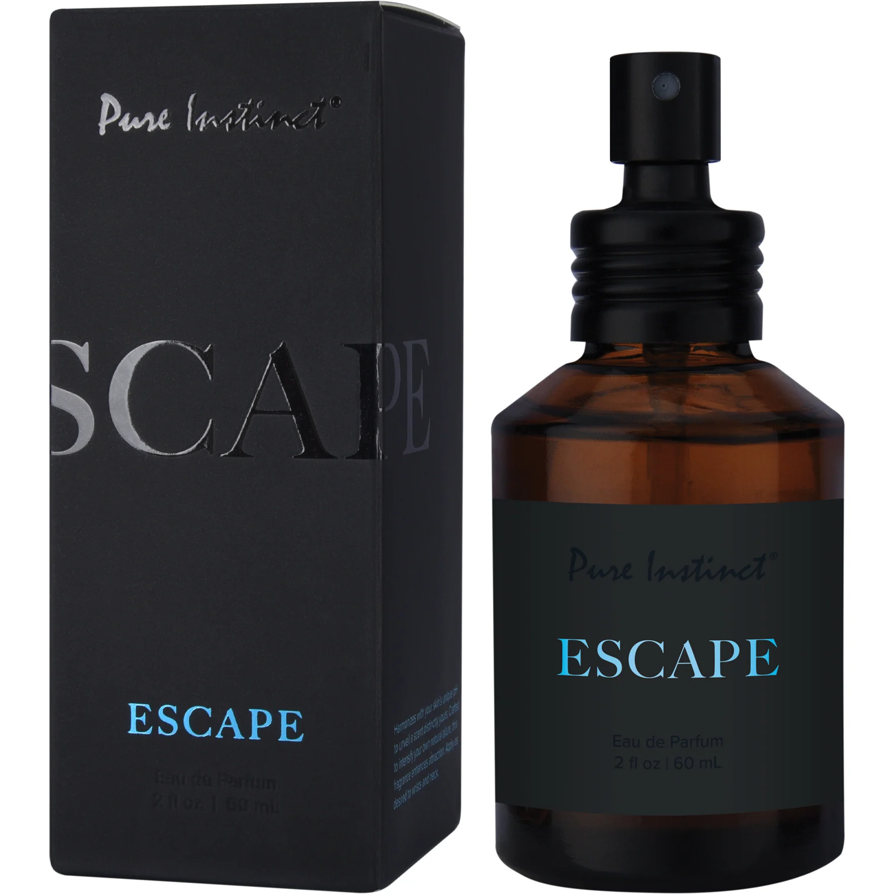 Pure Instinct Black Collection Pheromone Infused Perfume Oil Spray 2 oz - Image 5