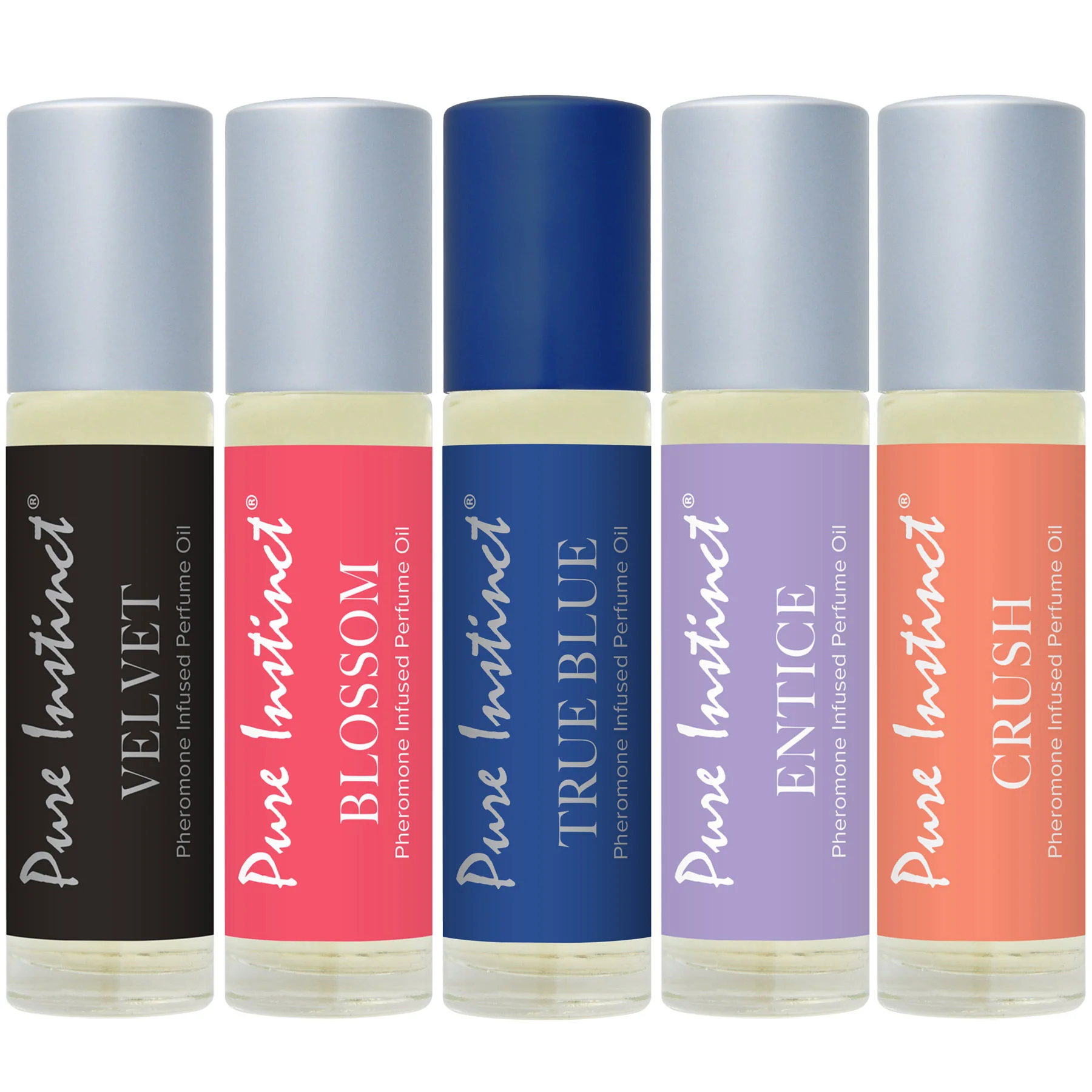 Pure Instinct Pheromone Infused Perfume Oil Roll-On - Crush .34 oz - Image 4