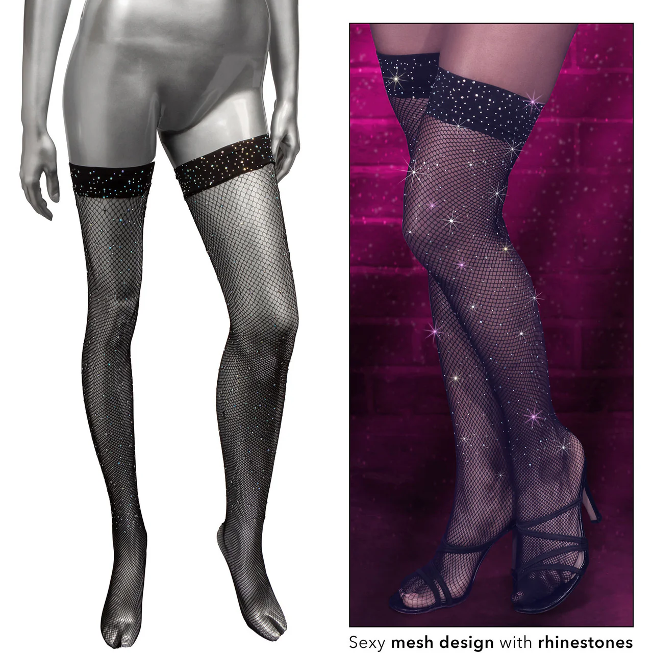 Radiance Thigh High Stockings By CalExotics - Image 4