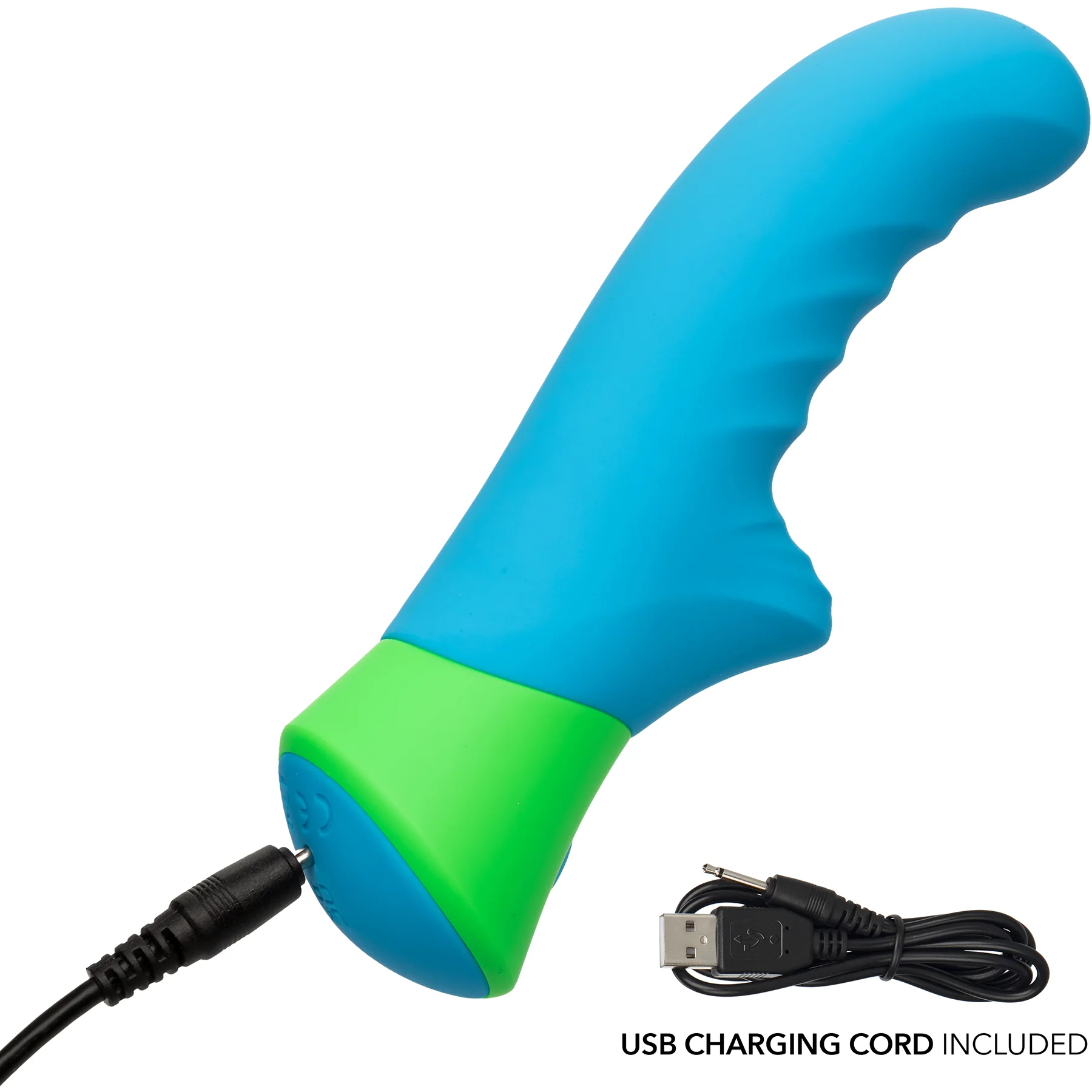 Rave Ridged-G Rechargeable Waterproof Silicone G-Spot Vibrator - Image 6