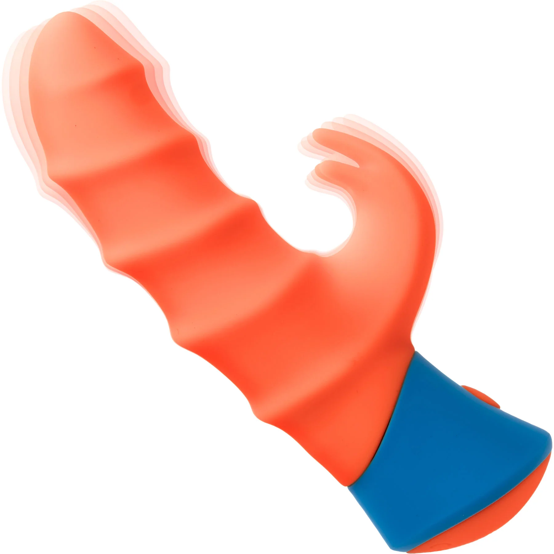 Rave Tickler Rechargeable Waterproof Silicone Rabbit Vibrator - Image 4