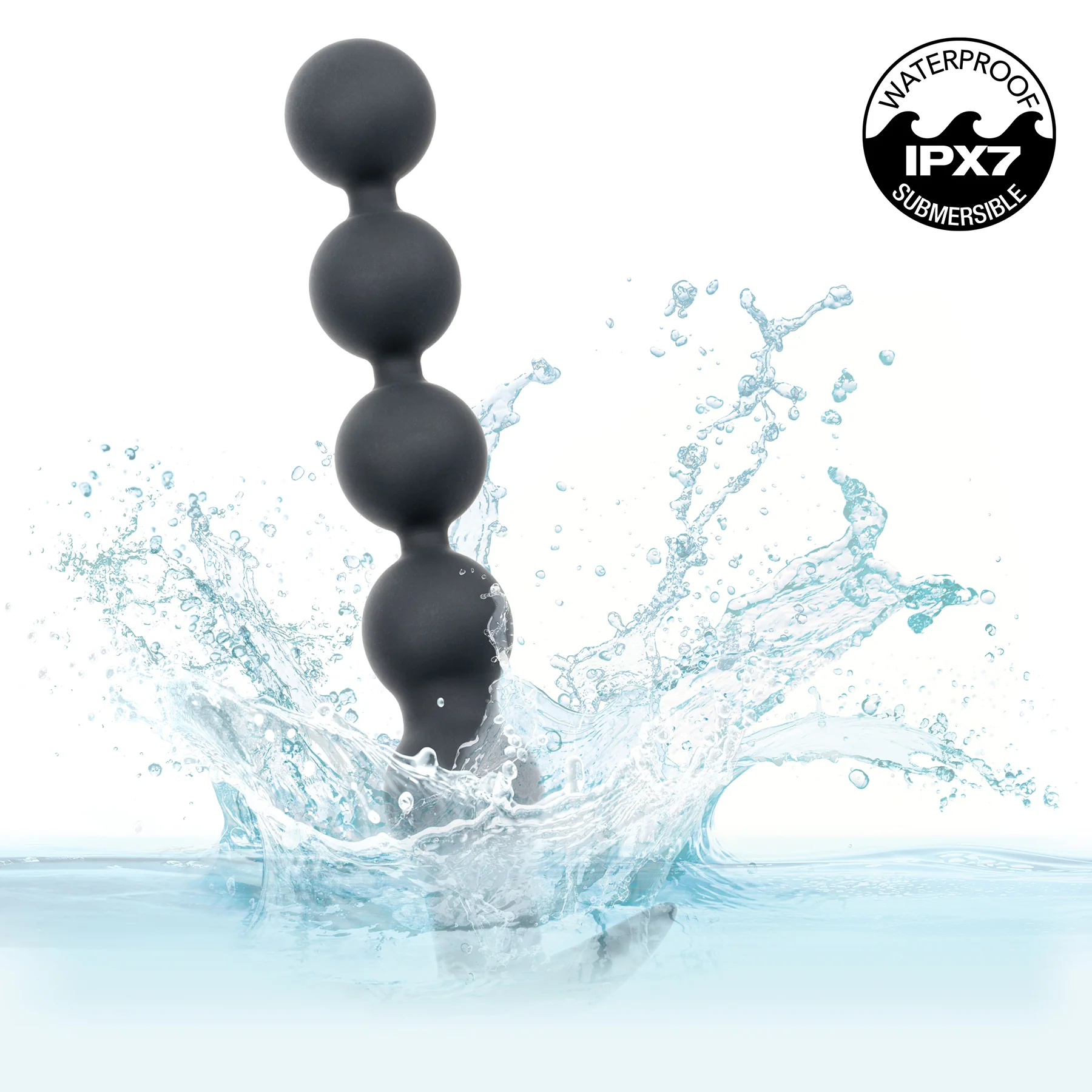 Rechargeable Power Balls Vibrating Silicone Flexible Anal Beads - Image 5