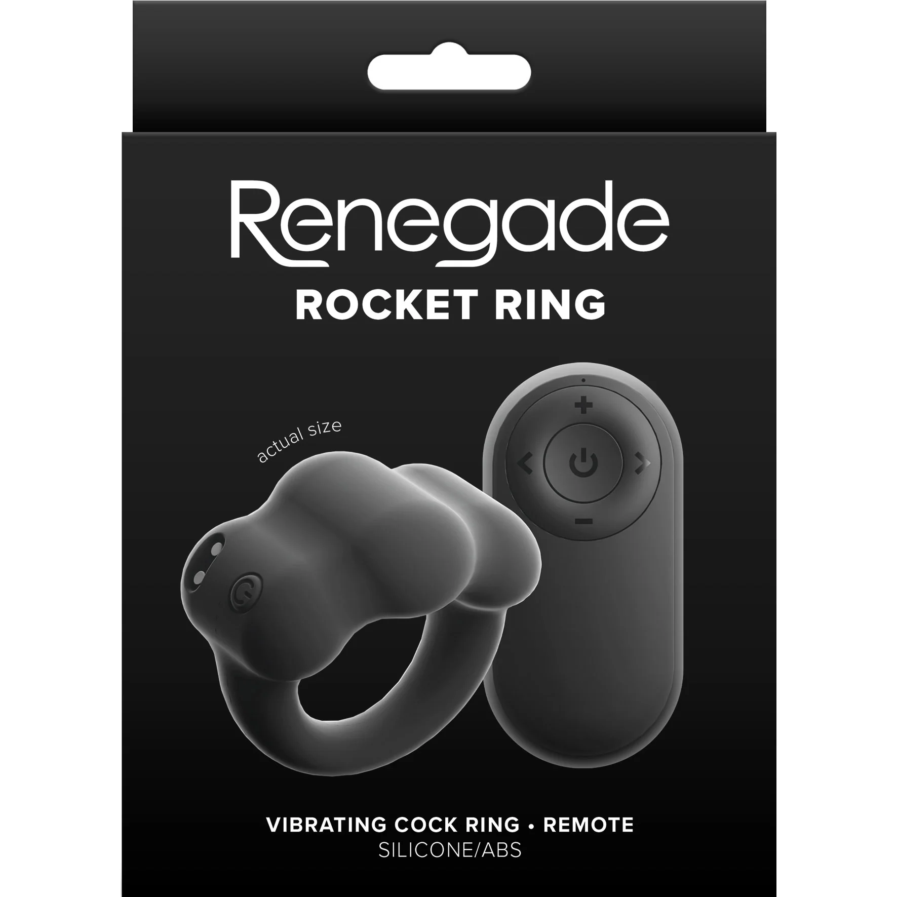 Renegade Rocket Ring Rechargeable Silicone Cock Ring and Ball Stretcher With Remote - Image 3