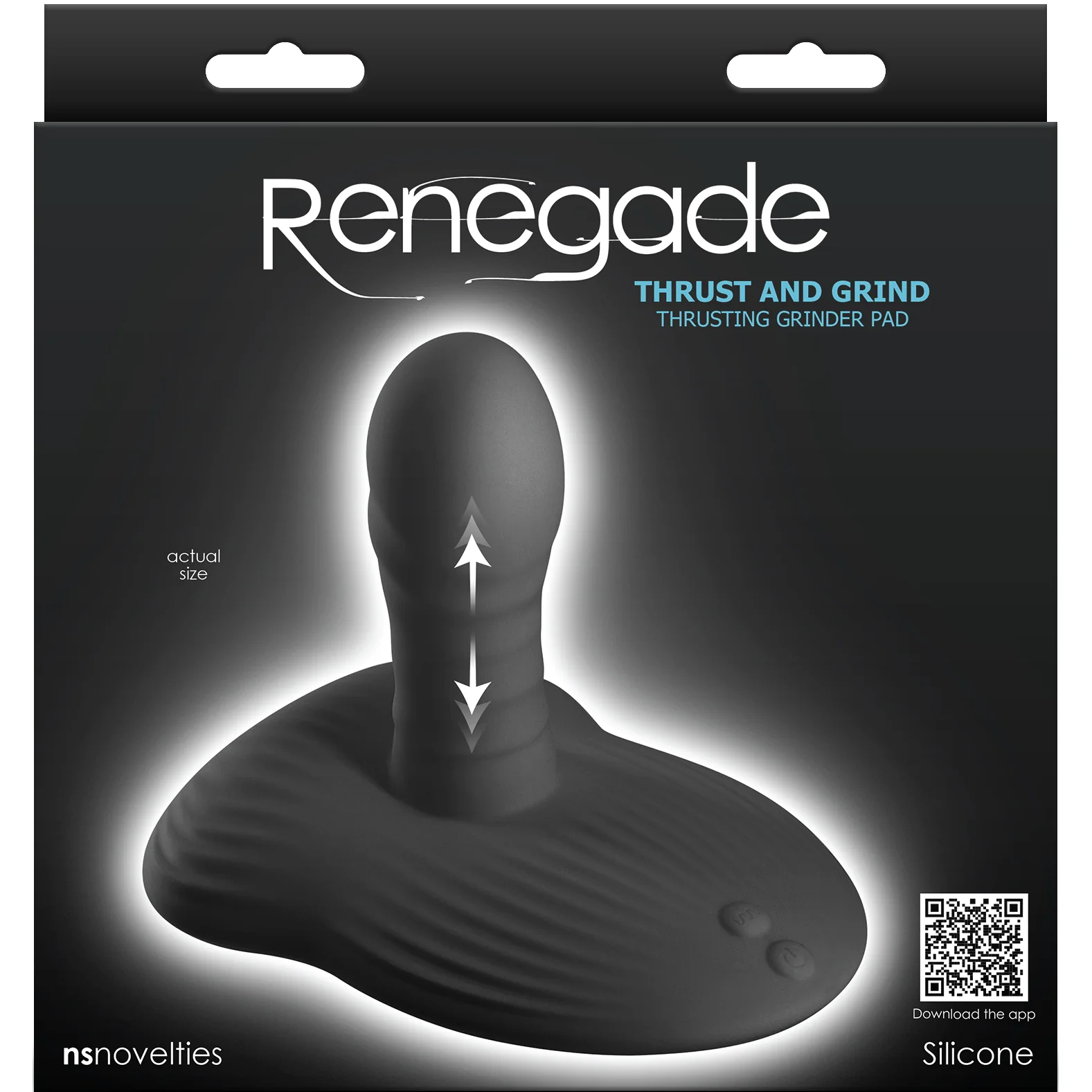 Renegade Thrust & Grind Rechargeable Silicone Vibrating Grinder - Image 3