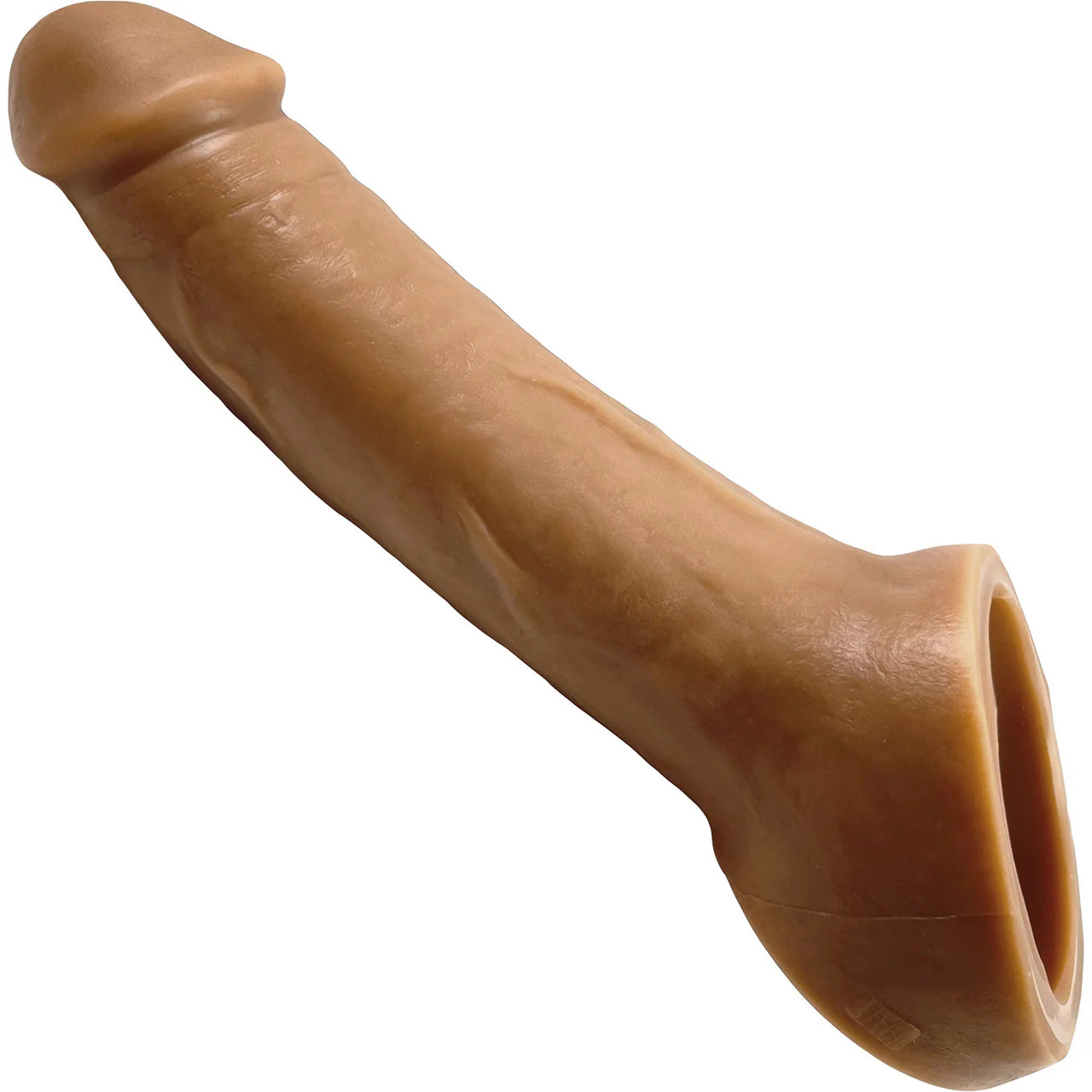 Ride On Silicone Penis Extender By Vixen - Caramel - Image 6