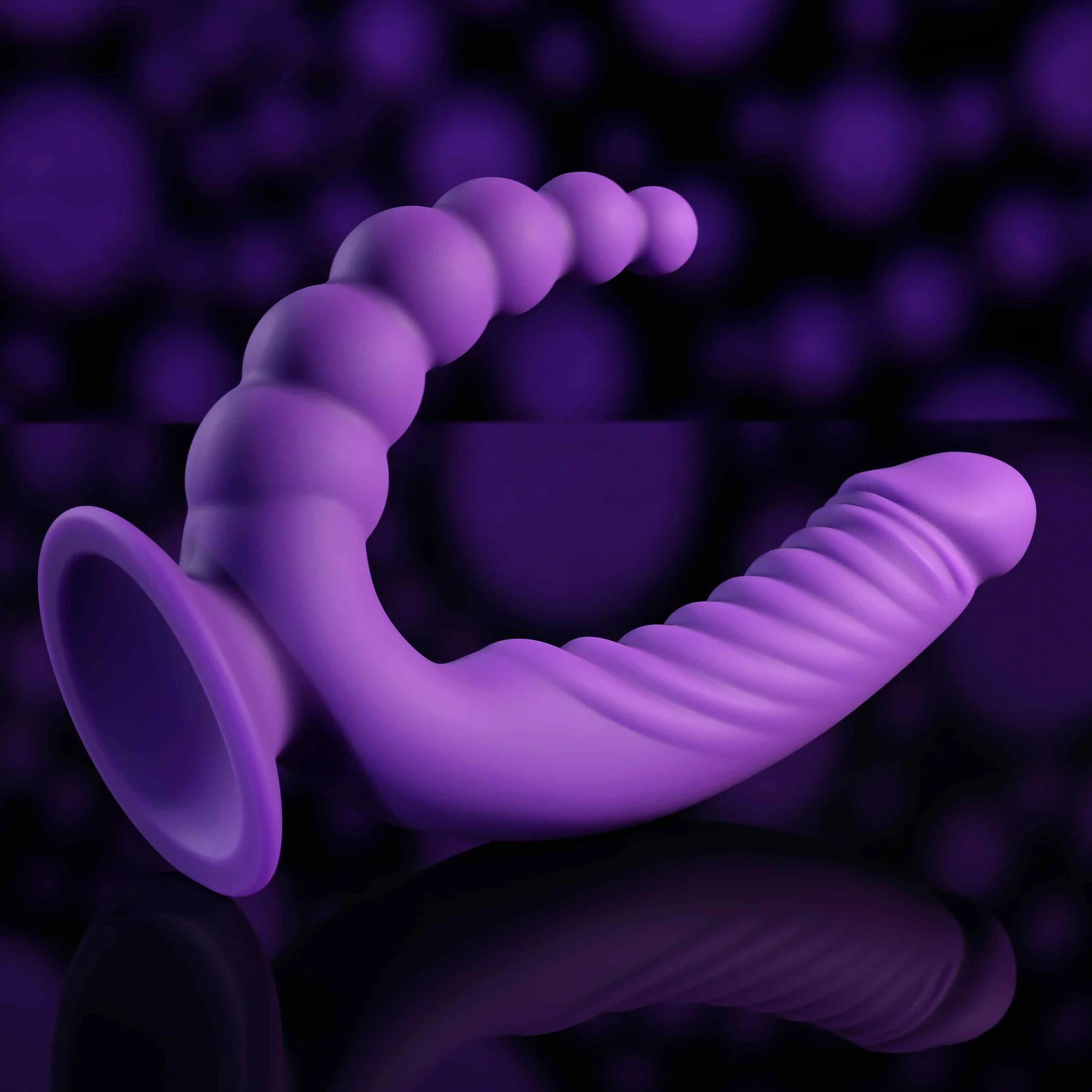 Rider Rechargeable Silicone Double Ended Vibrator By Evolved Novelties - Image 2