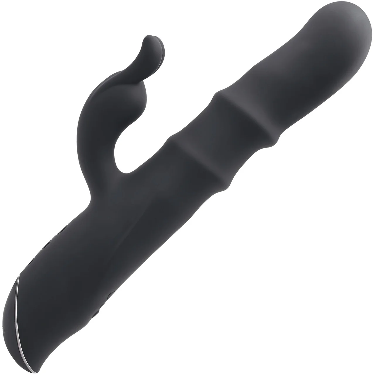 Ringmaster Rechargeable Waterproof  Silicone Dual Stimulating Vibrator By Evolved Novelties - Image 5