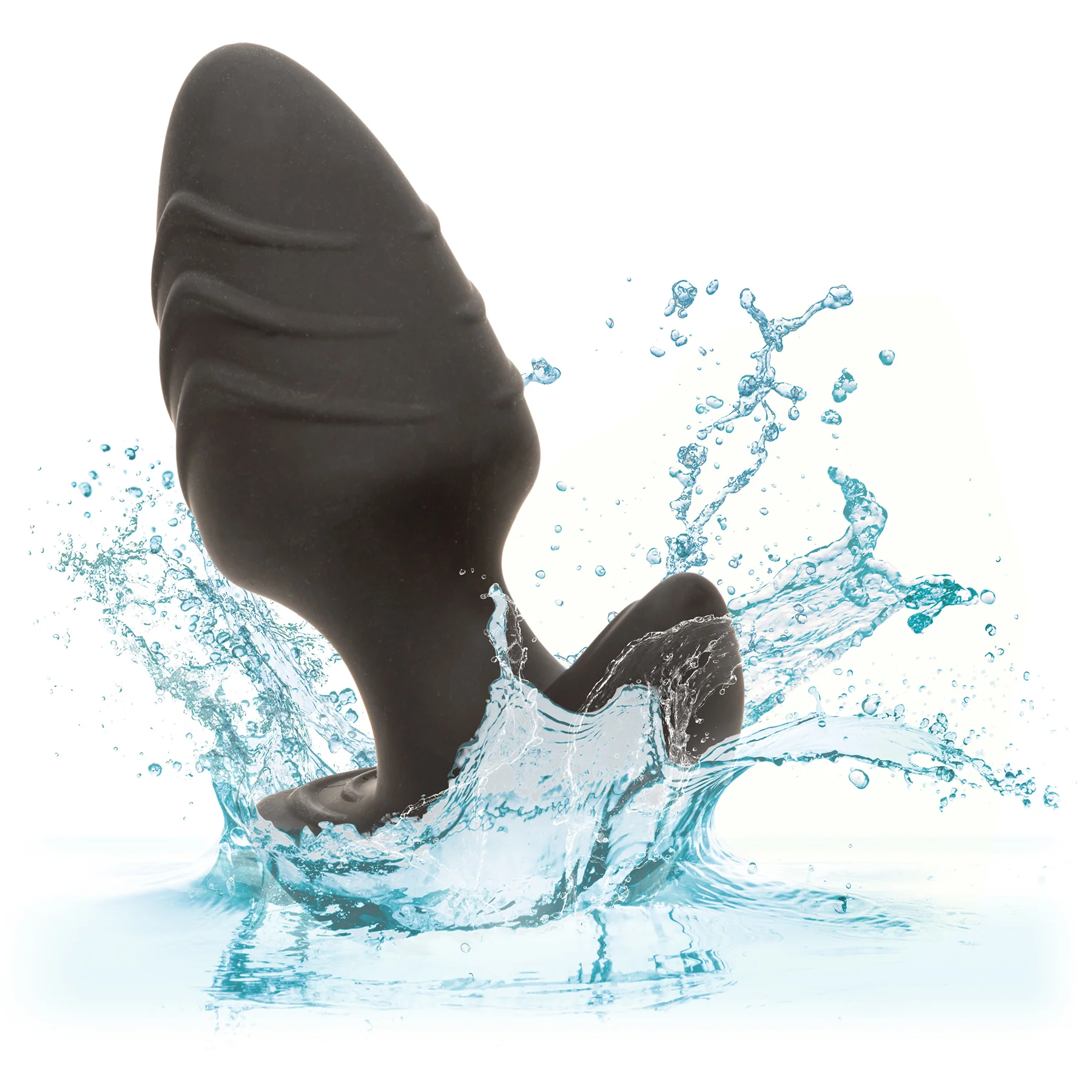 Rock Bottom™ Vibrating Rotating Probe Rechargeable Waterproof Silicone Butt Plug - Image 3