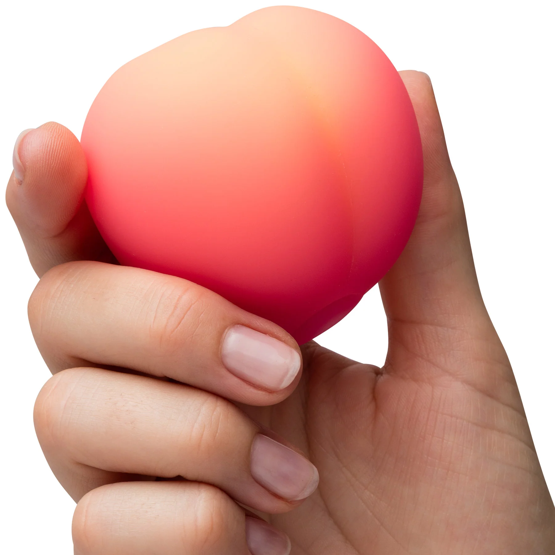 ROMP Pink Peach Pleasure Air Silicone Clitoral Massaging Stimulator - Image 7