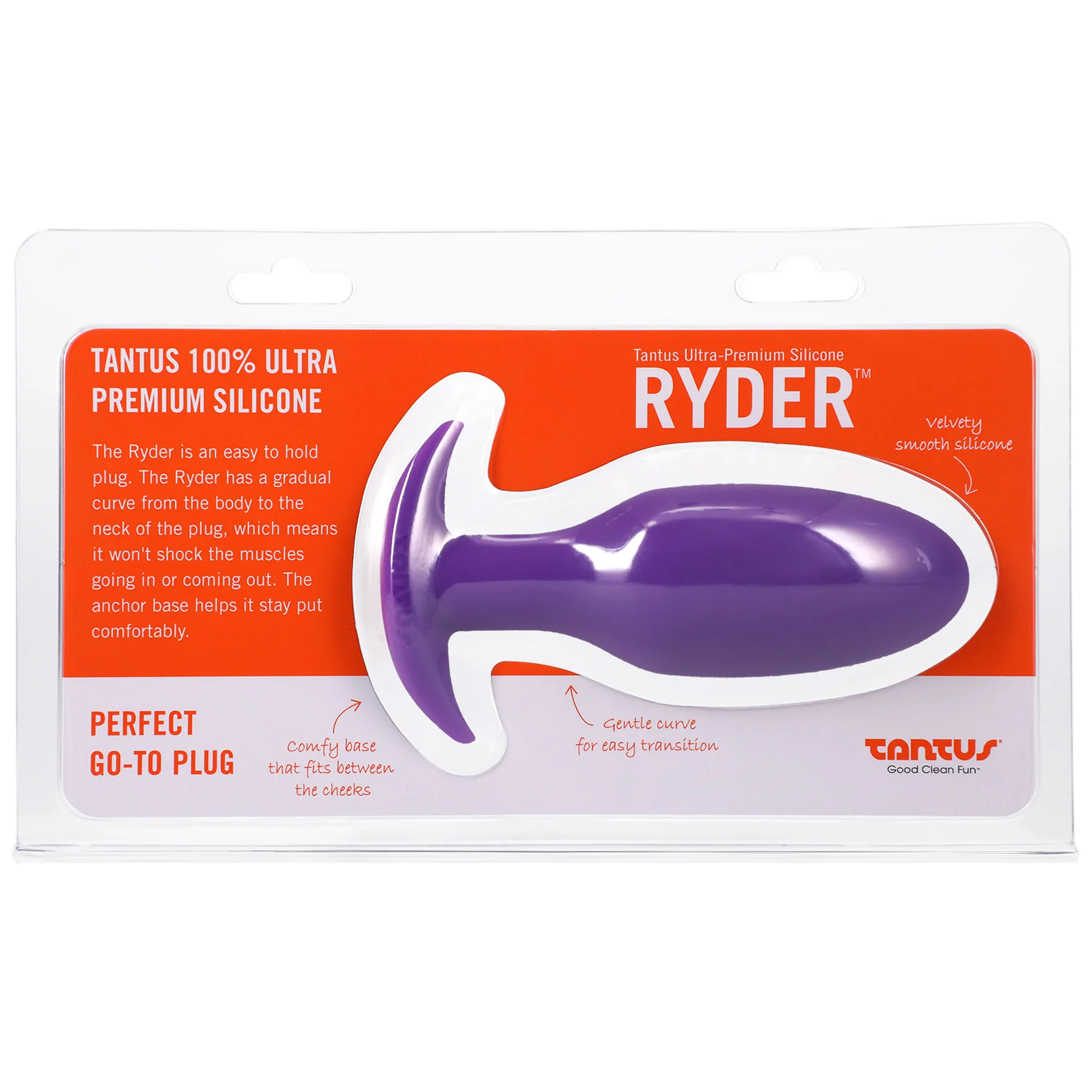Ryder Silicone Butt Plug By Tantus - Image 5