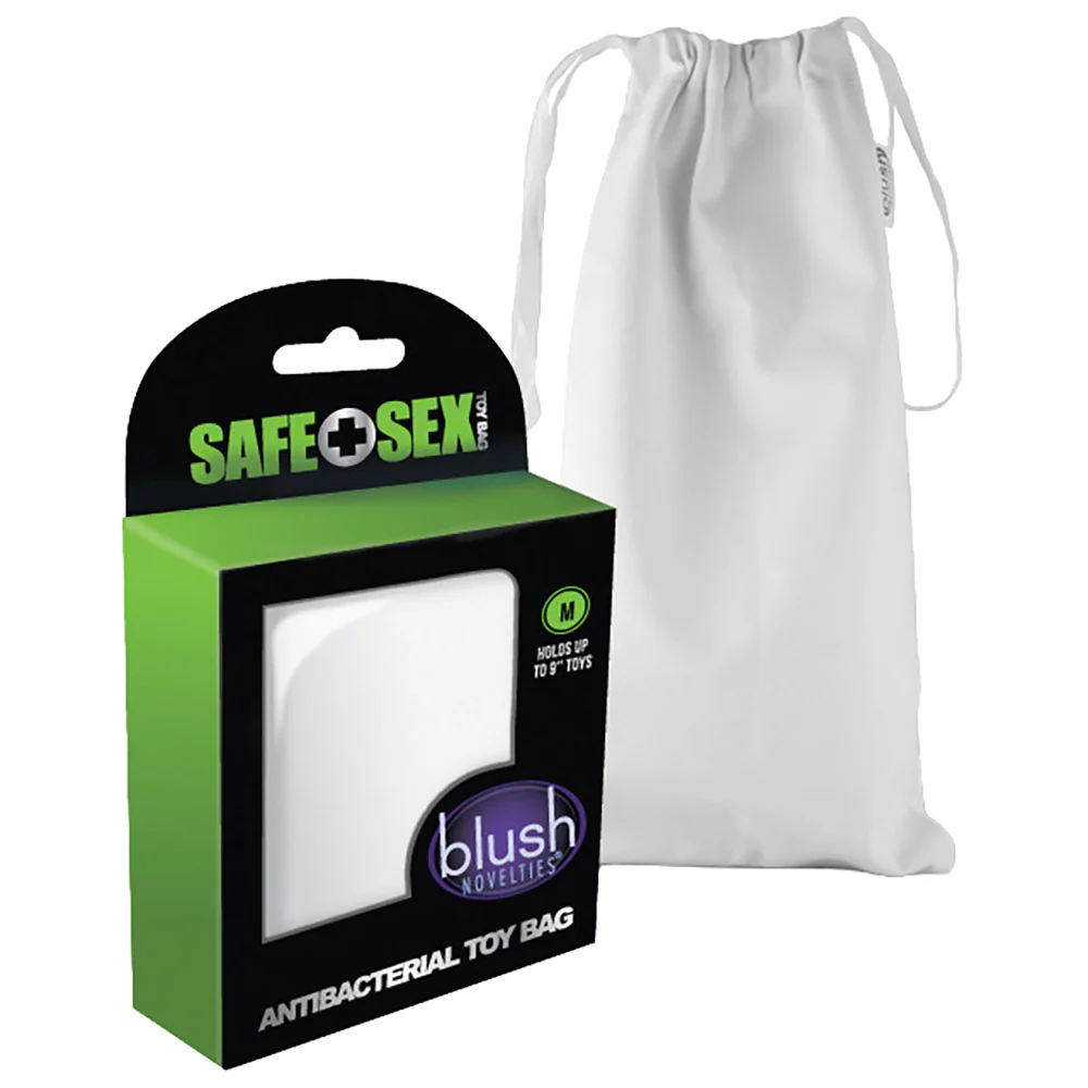 Safe Sex Medium Antibacterial Sex Toy Storage Bag By Blush