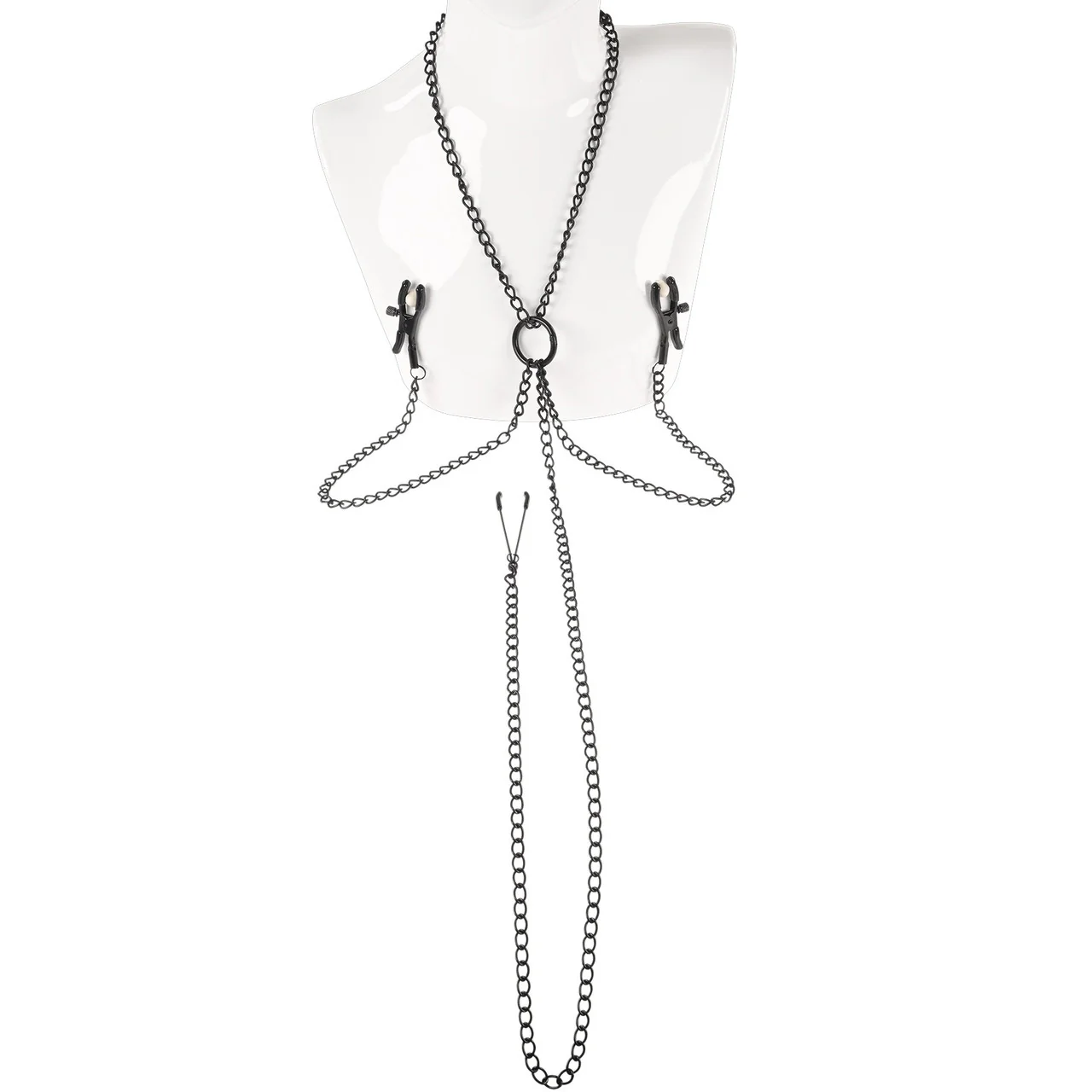 Saffron Nipple To Clit Clamp Set By Sportsheets - Image 8