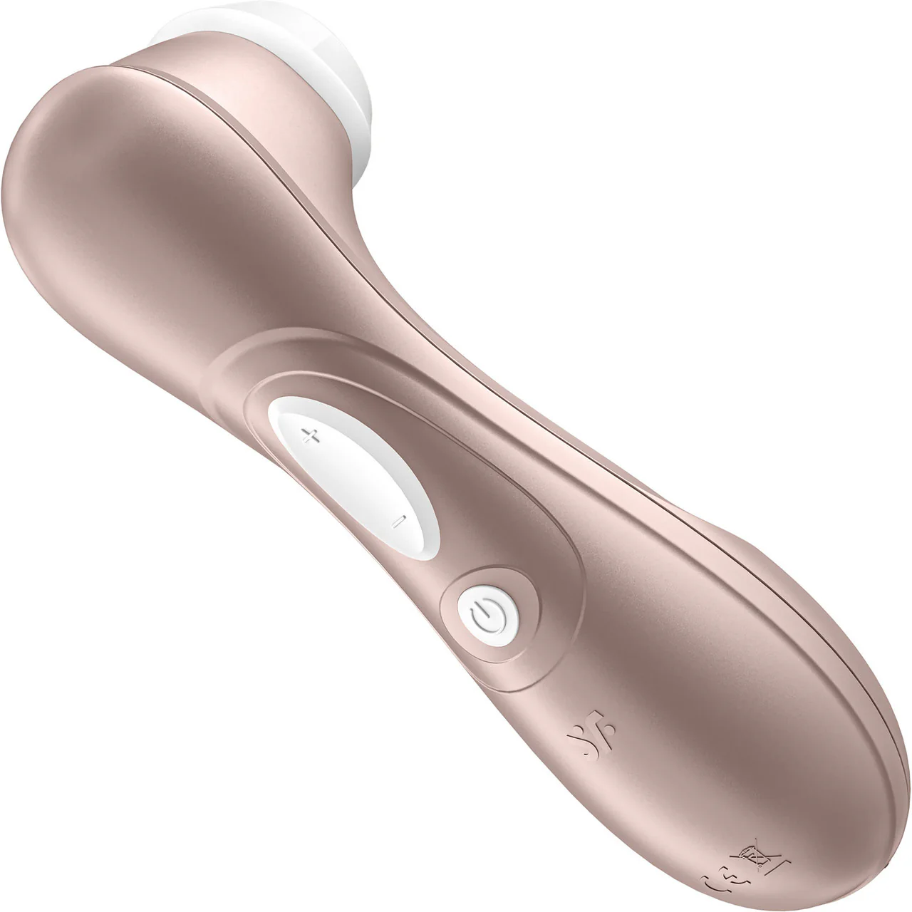 Satisfyer Pro 2 Generation 2 Pressure Wave Rechargeable Waterproof Silicone Clitoral Stimulator - Gold - Image 6