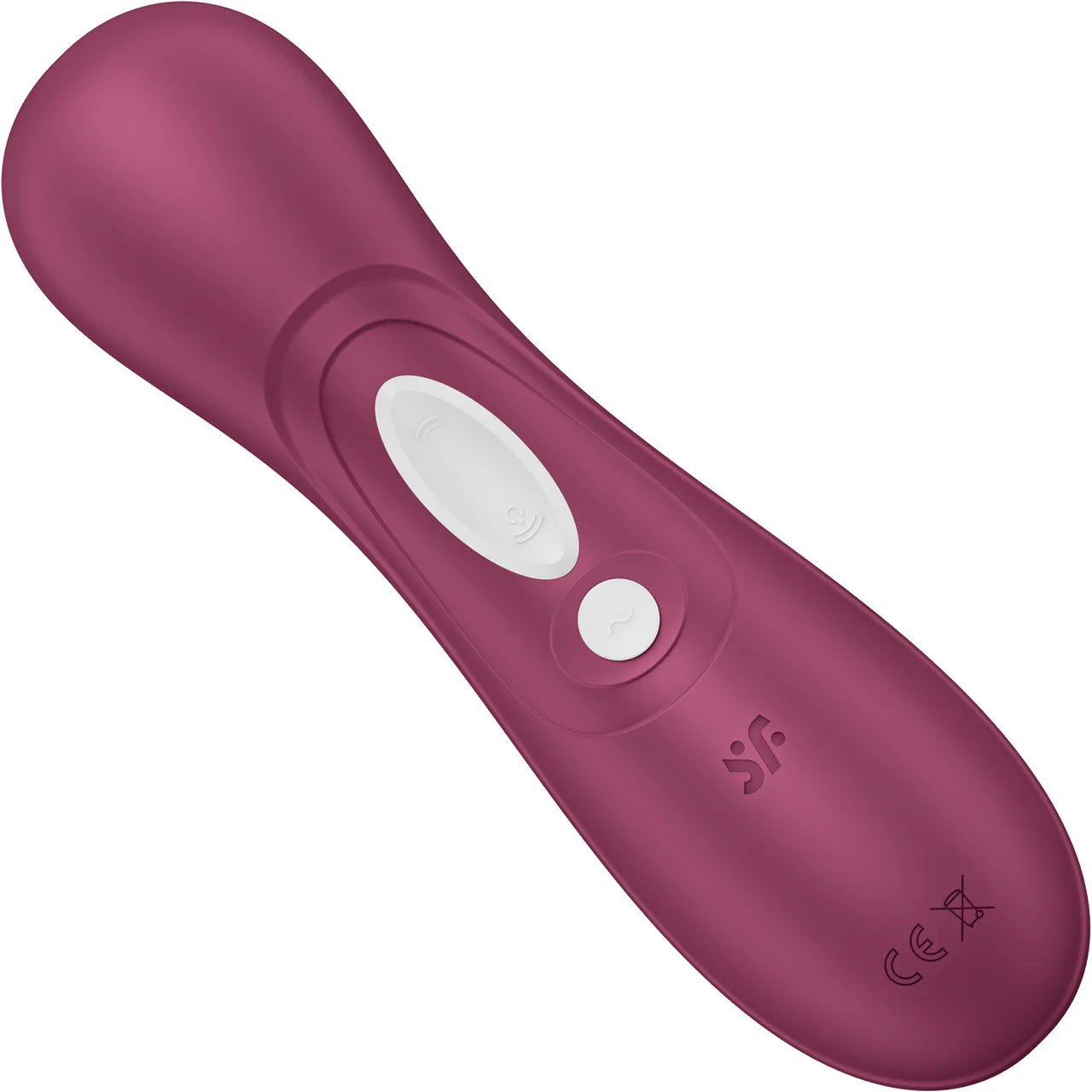 Satisfyer Pro 2 Generation 3 App Enabled Pressure Wave Rechargeable Waterproof Vibrator - Wine - Image 4