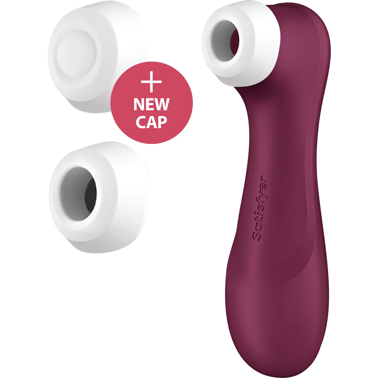 Satisfyer Pro 2 Generation 3 App Enabled Pressure Wave Rechargeable Waterproof Vibrator - Wine - Image 5