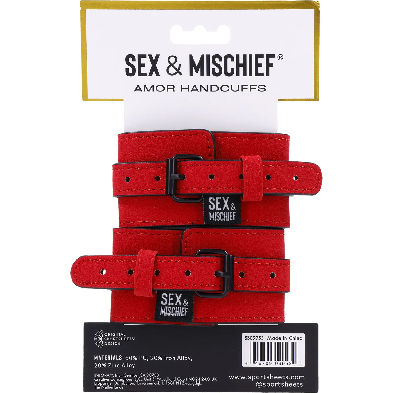 Sex & Mischief Amor Handcuffs By Sportsheets - Image 6