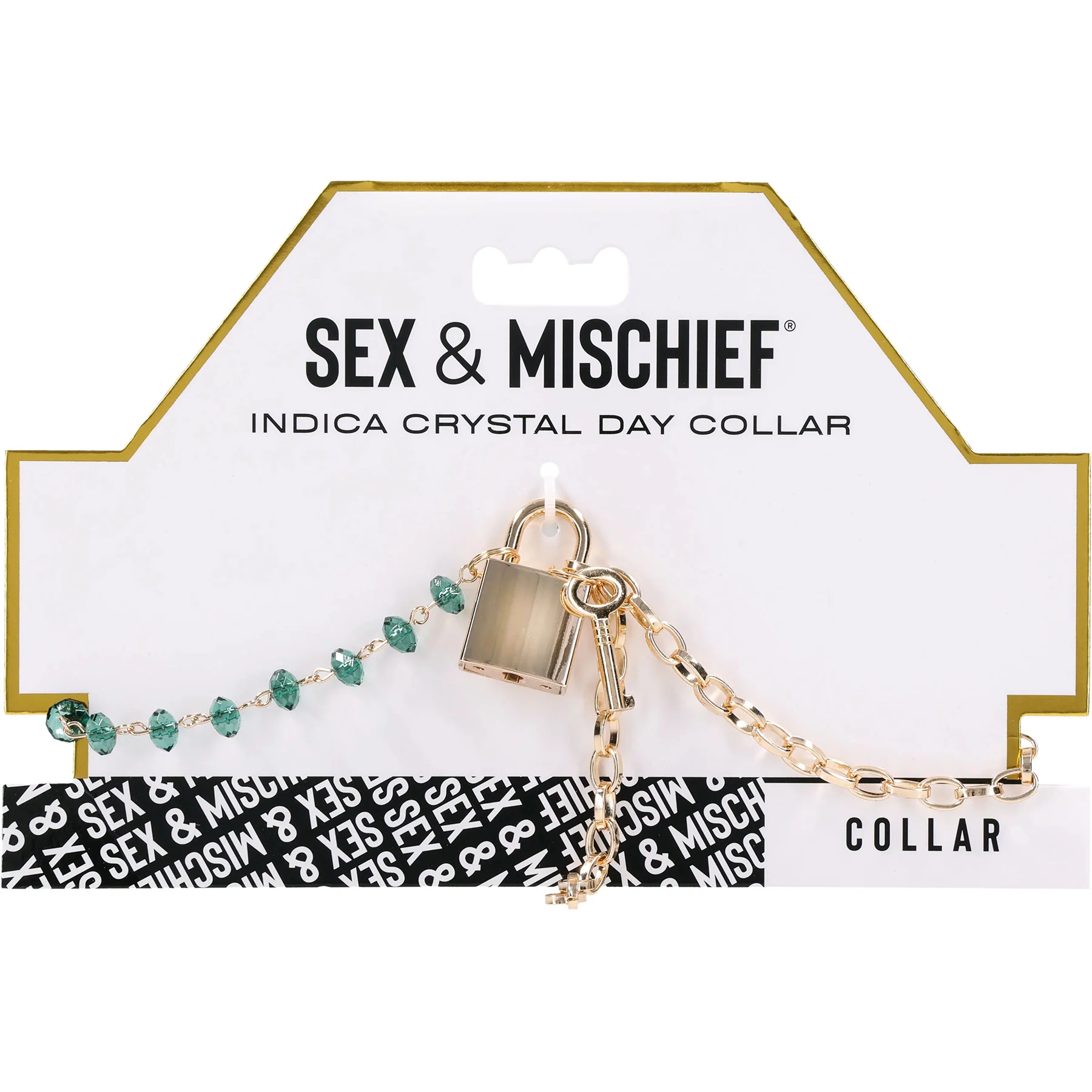 Sex & Mischief Indica Crystal Day Collar By Sportsheets - Image 9