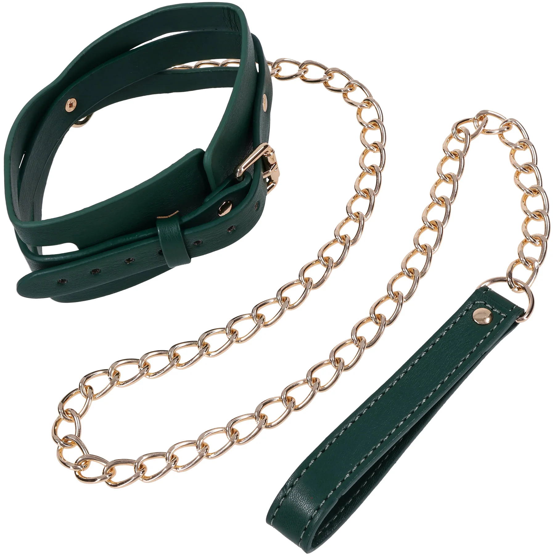 Sex & Mischief Indica Cutout Collar & Leash By Sportsheets - Image 3