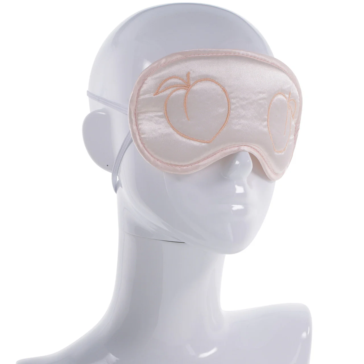 Sex & Mischief Peaches 'n CreaMe Blindfold By Sportsheets - Rose Gold & Peach - Image 2