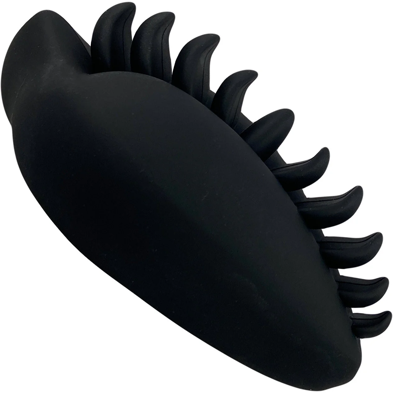 Shagger Soft Silicone Dildo Base Stimulation Cover For Harness Play By Banana Pants - Black - Image 3