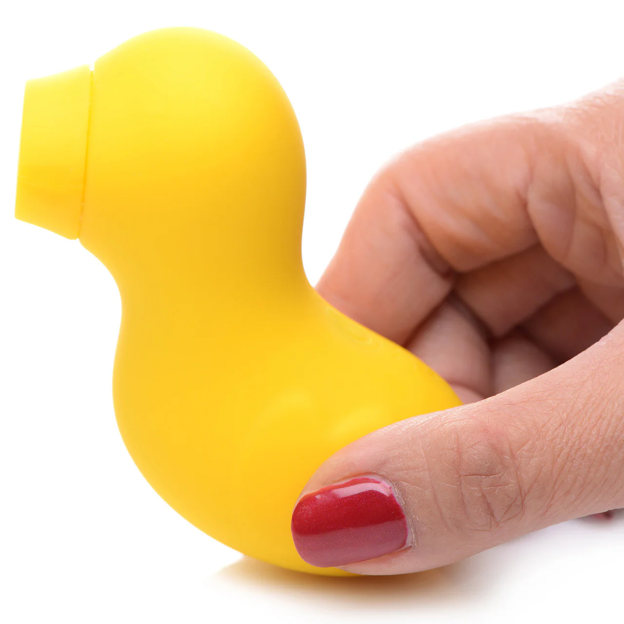 Shegasm Sucky Ducky Silicone Rechargeable Clitoral Pressure Wave Stimulator - Yellow - Image 6