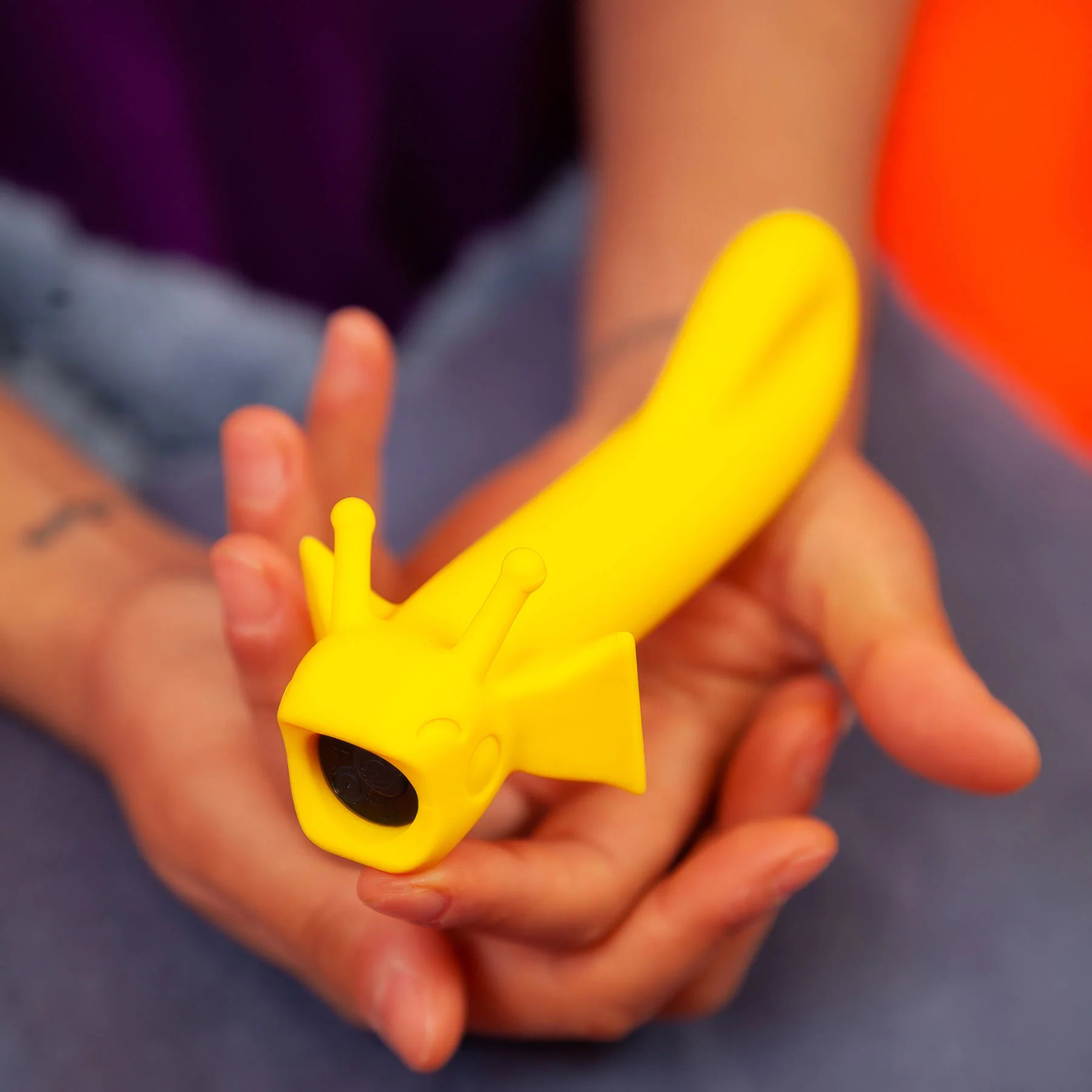 Shimmer Silicone Rechargeable G-Spot & P-Spot Vibrator By Cute Little Fuckers - Image 3