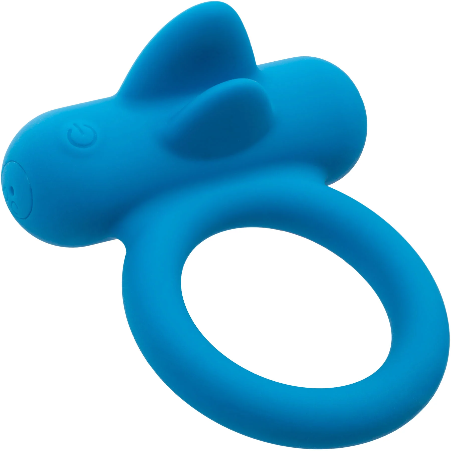 Silicone Rechargeable Double Trouble® Vibrating Cock Ring By CalExotics - Image 5